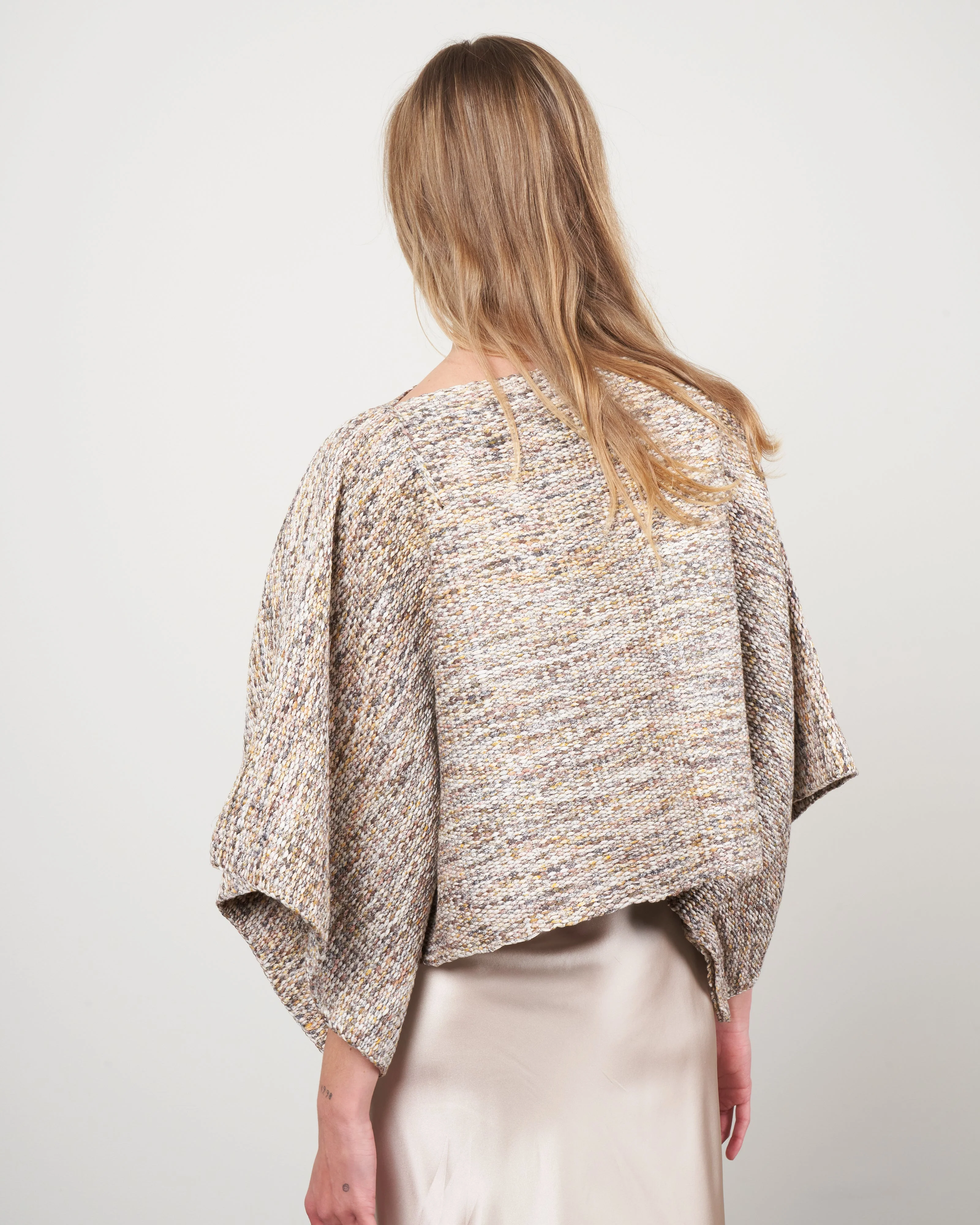 marble crop top - sand mix - Image 4