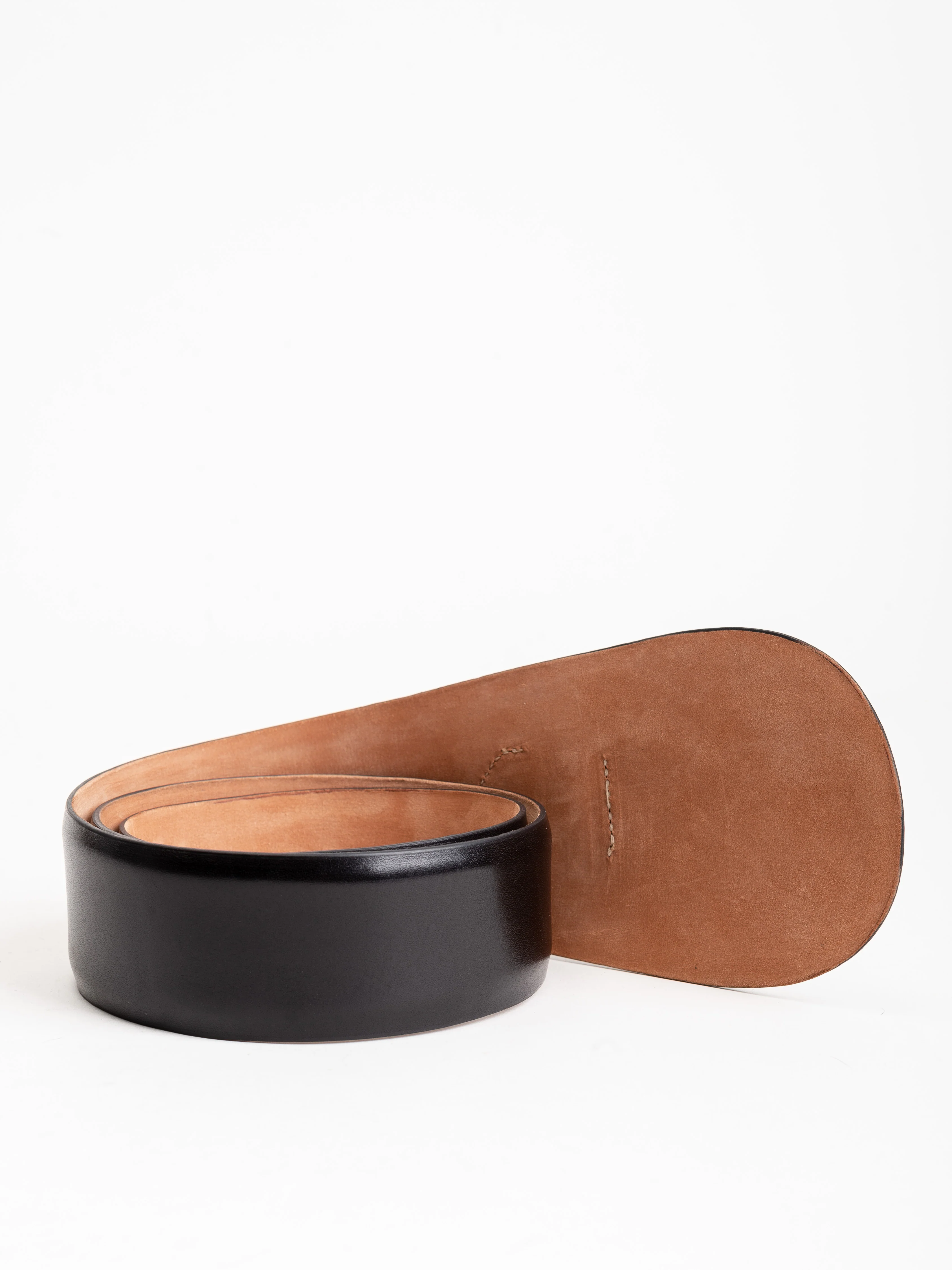 large tab belt - black - Image 3