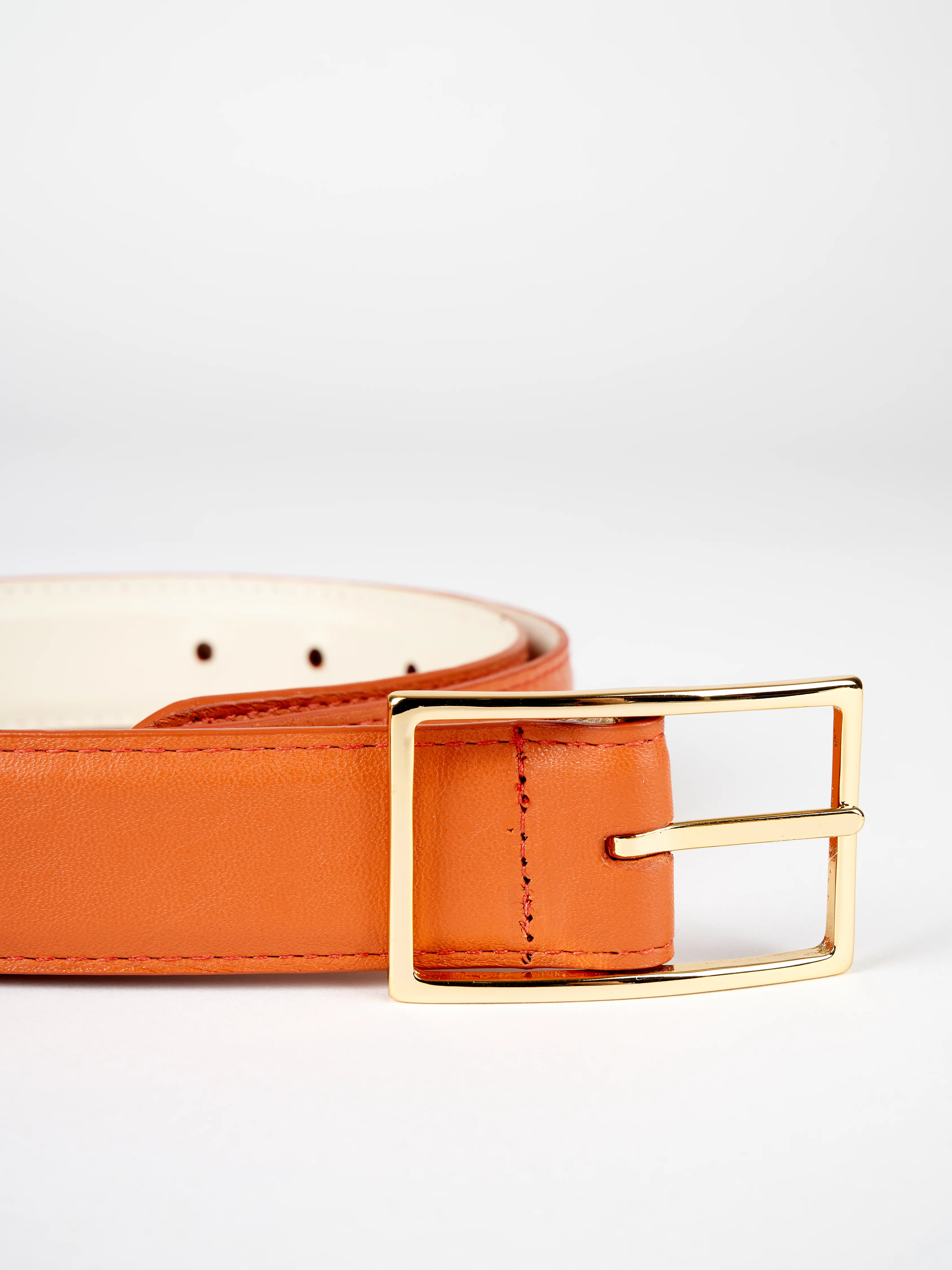 belt - tangerine/bone - Image 3