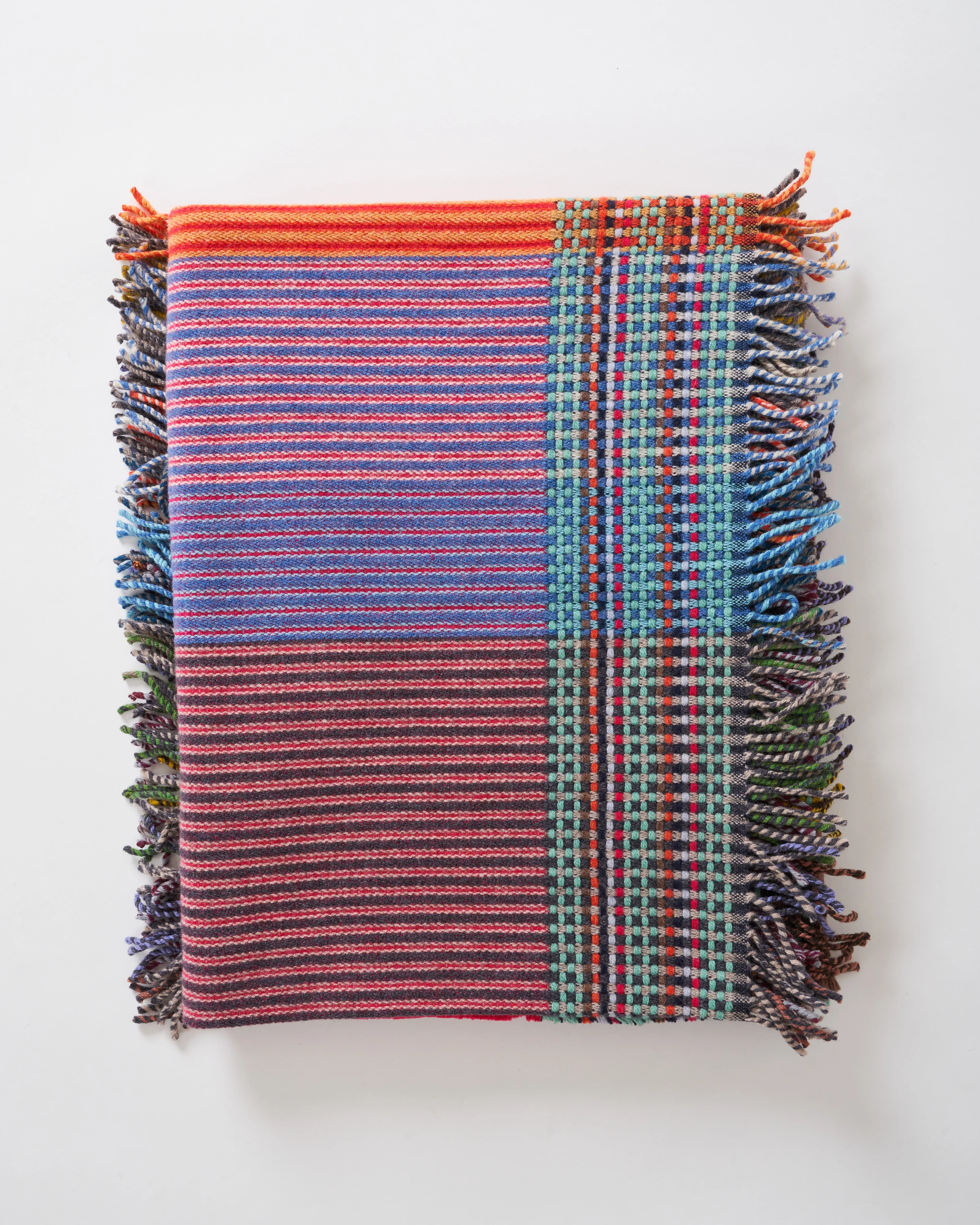 rosalind pinstripe throw