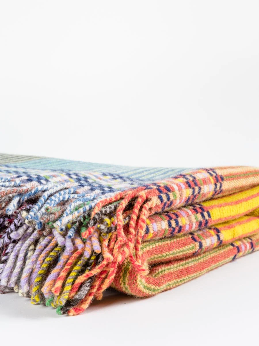 small eden throw - green multi - Image 2