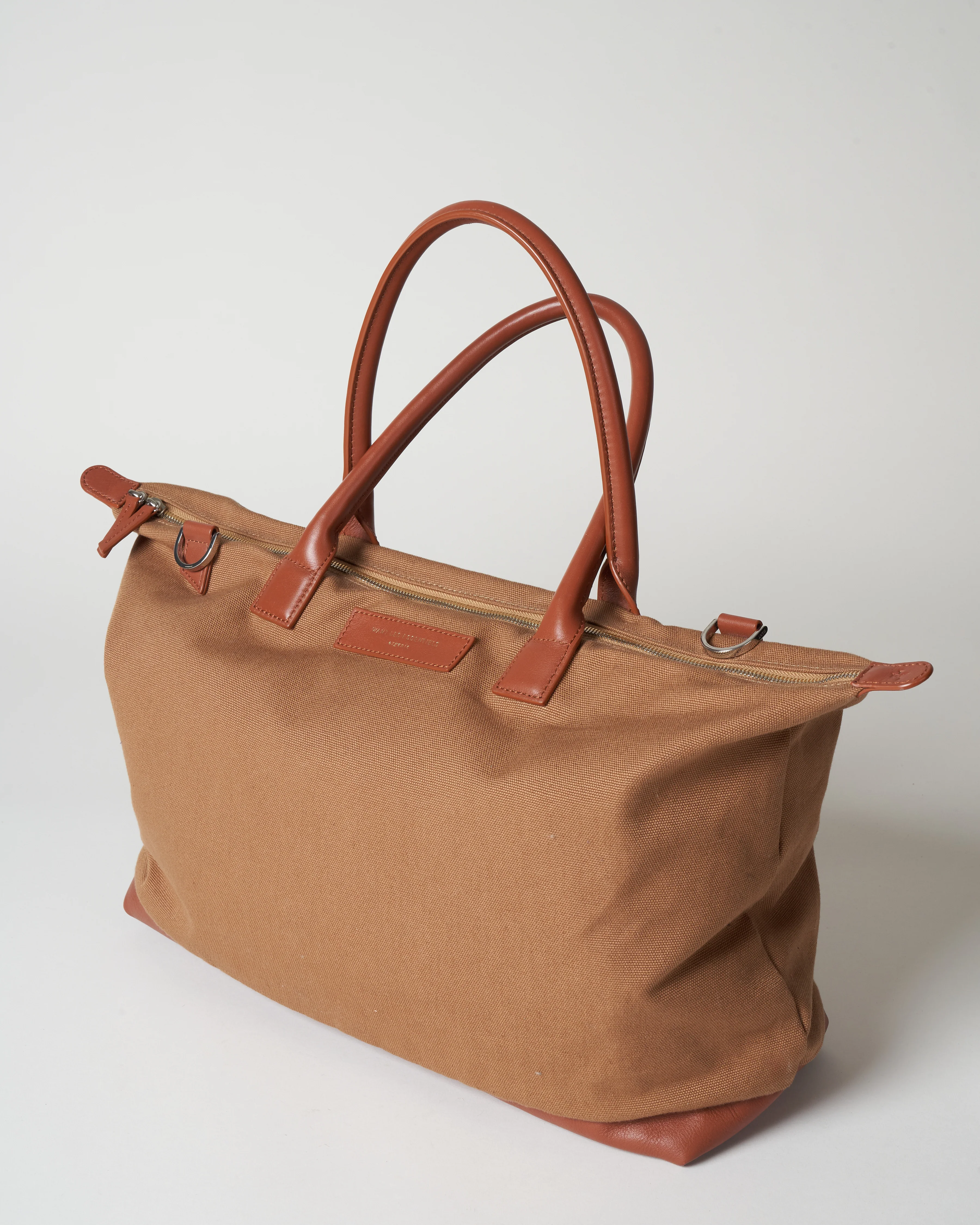 lindbergh shoulder tote - beige/cognac - Image 3
