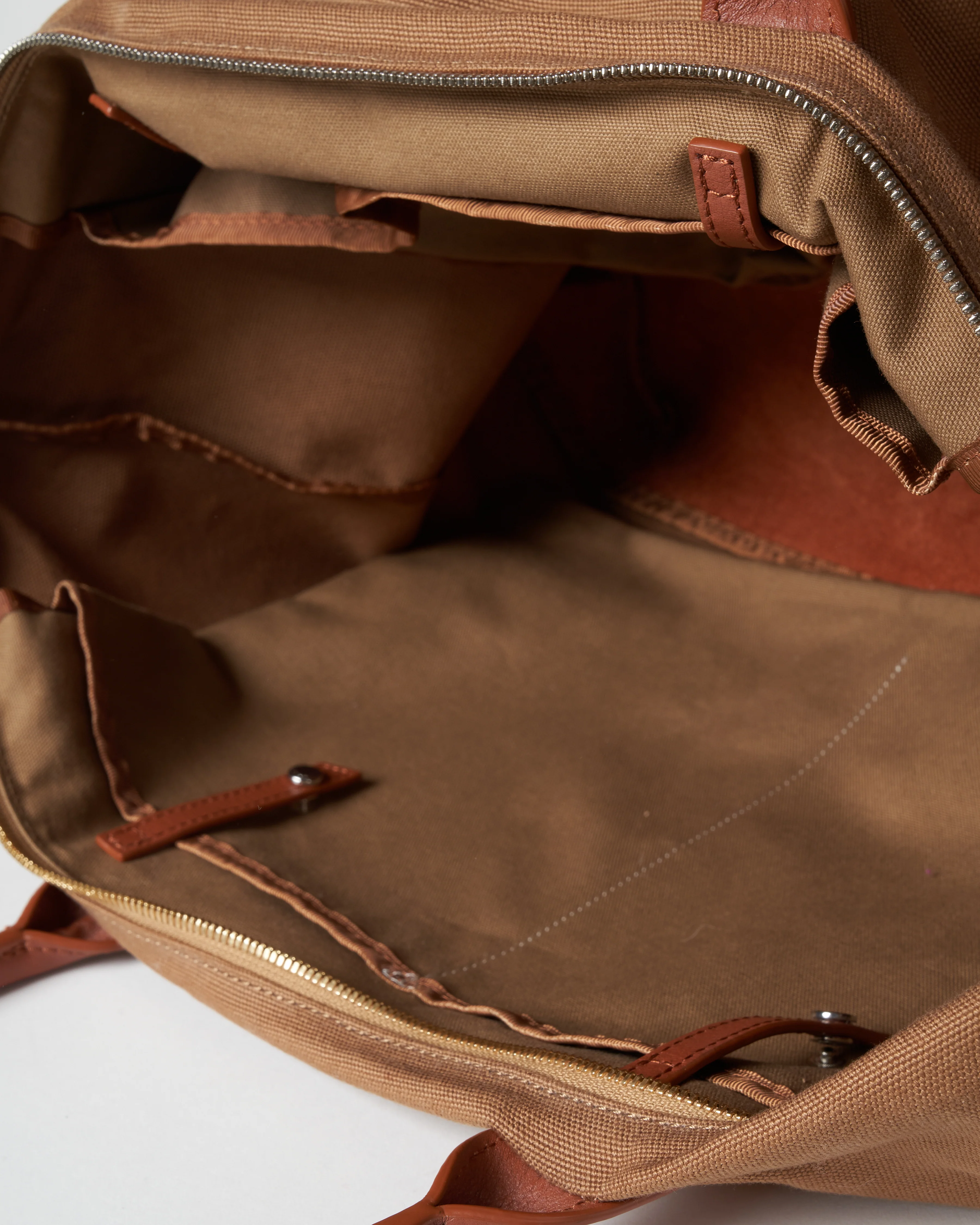 lindbergh shoulder tote - beige/cognac - Image 4