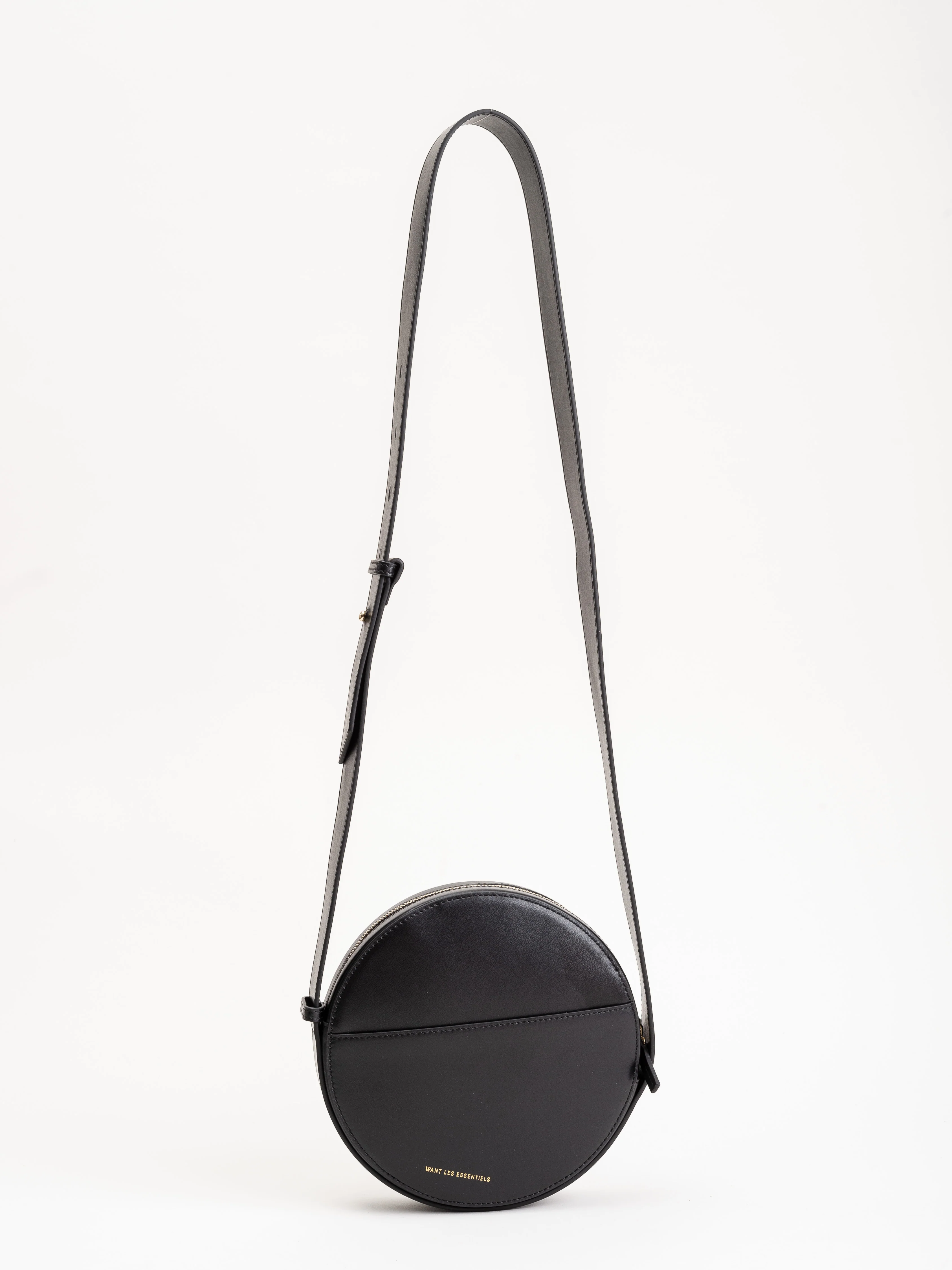 nikos crossbody bag - jet black
