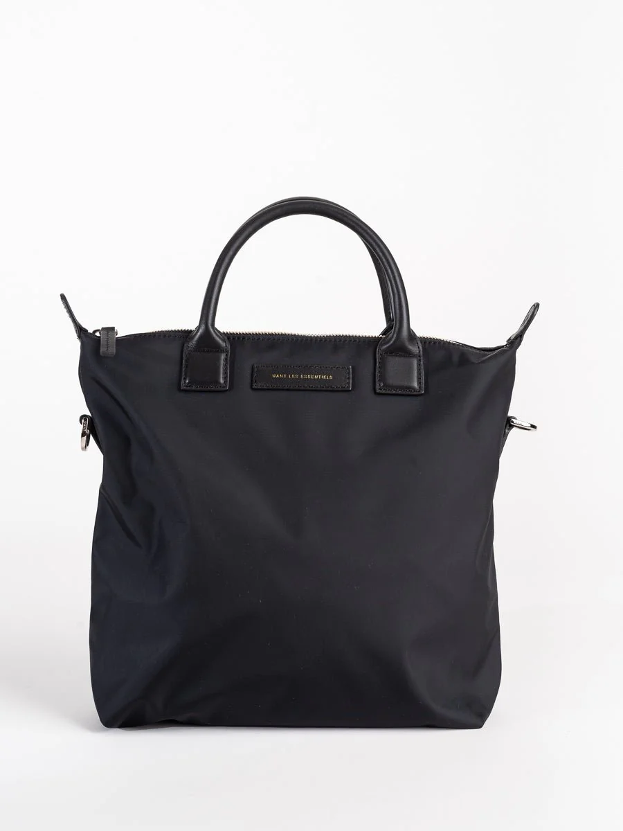 nylon mini o'hare tote - black