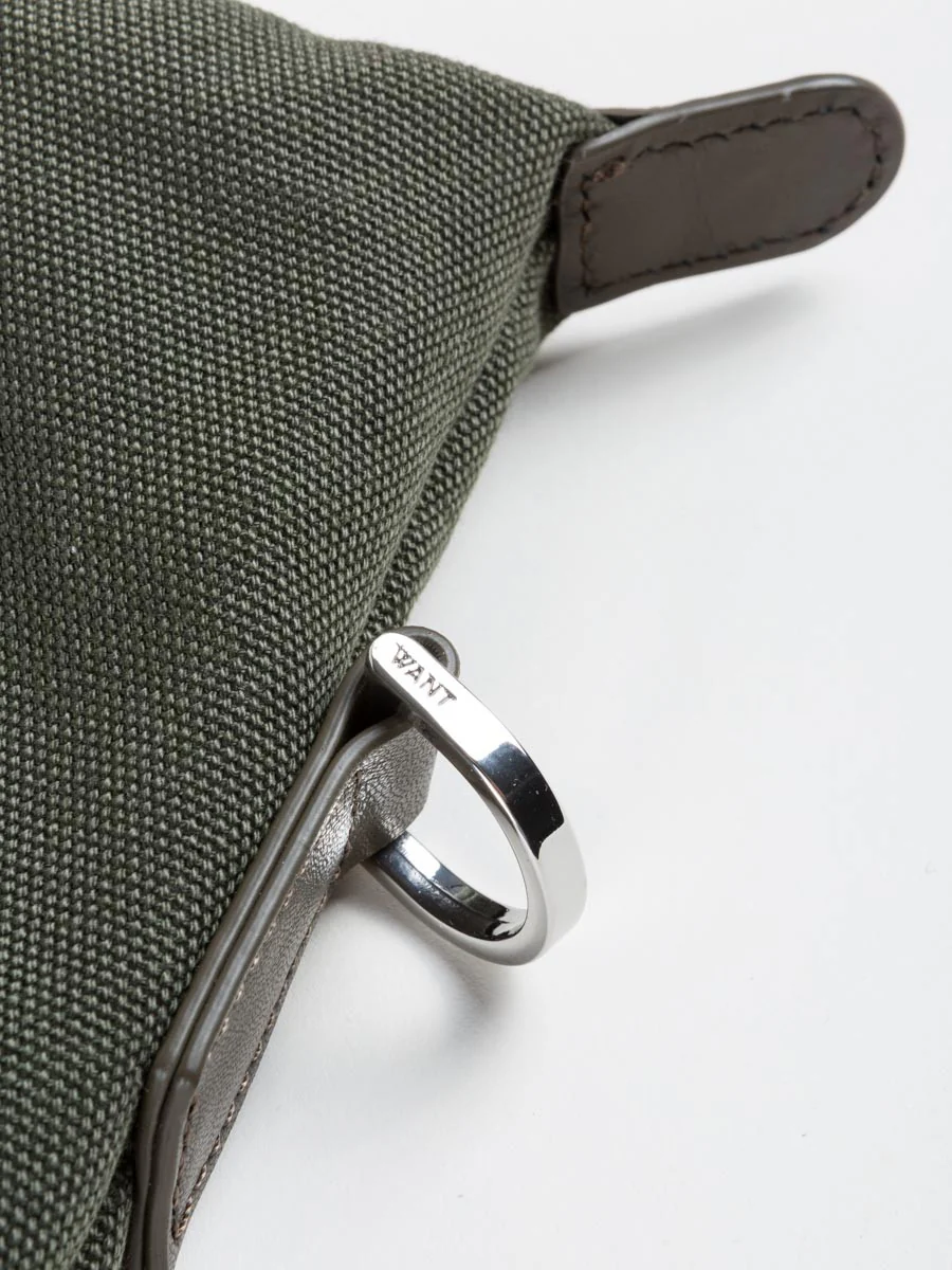 o'hare shopper in olive/gunmetal - Image 8