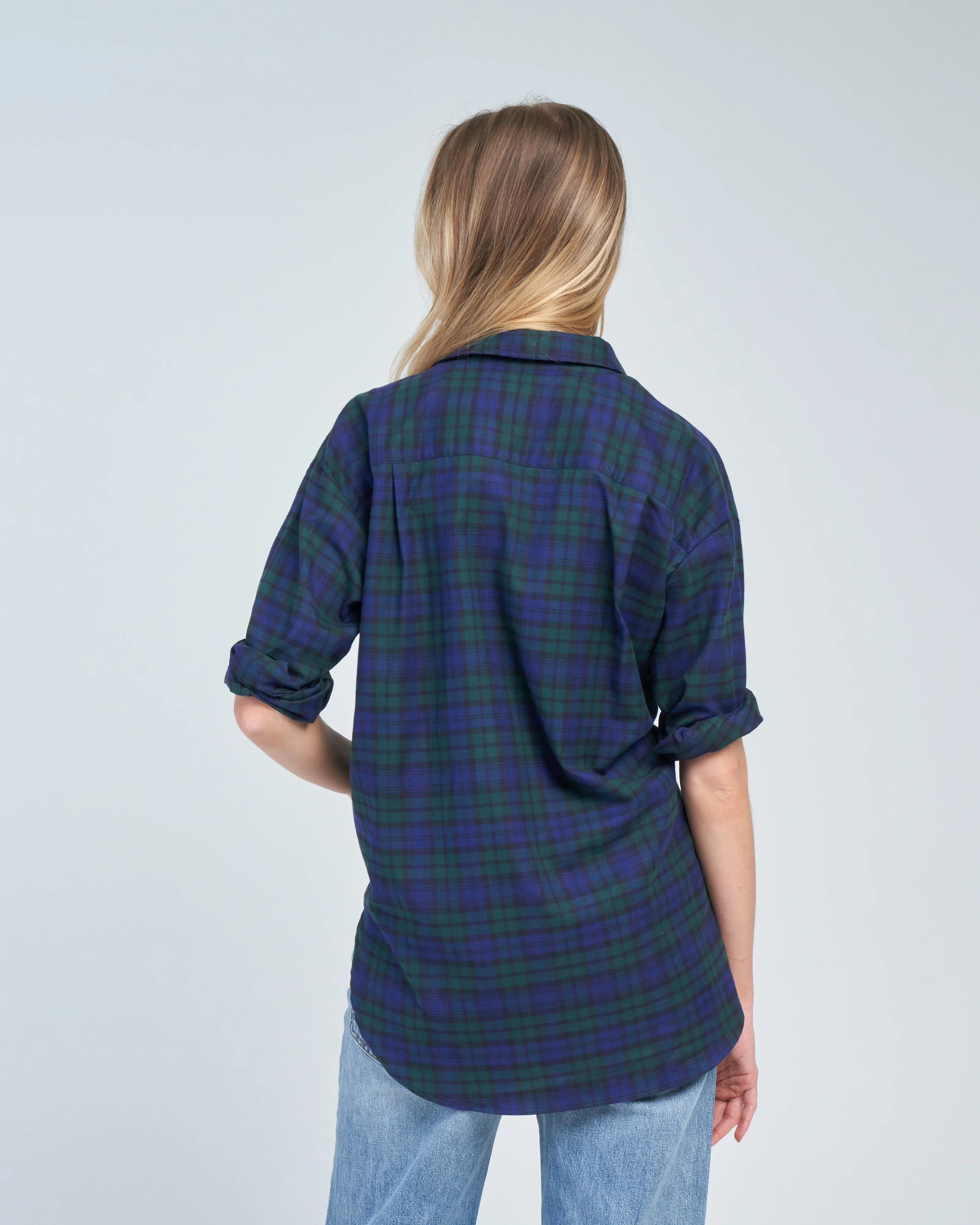 the boyfriend shirt flannel - Image 4