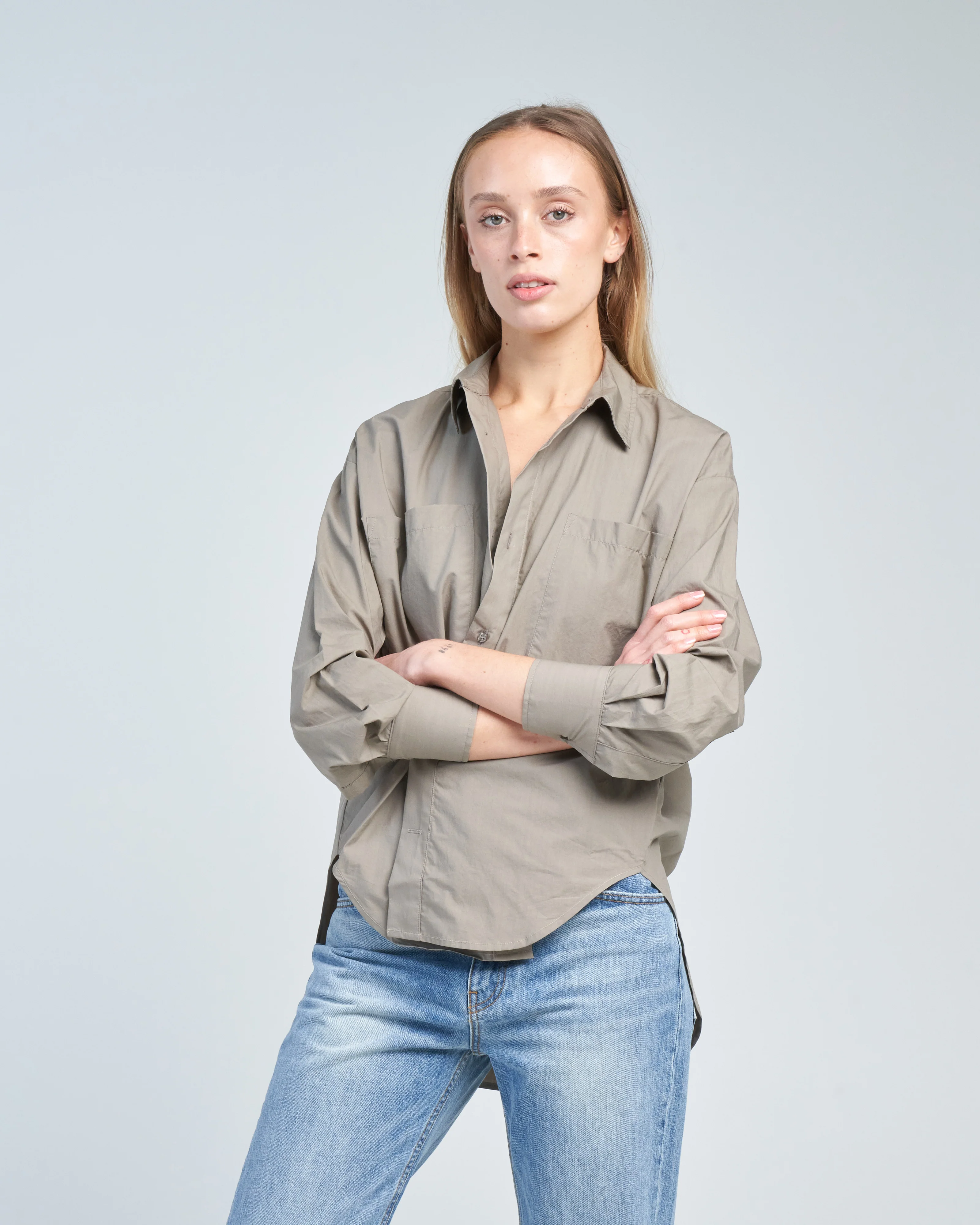 the boyfriend shirt paper cotton