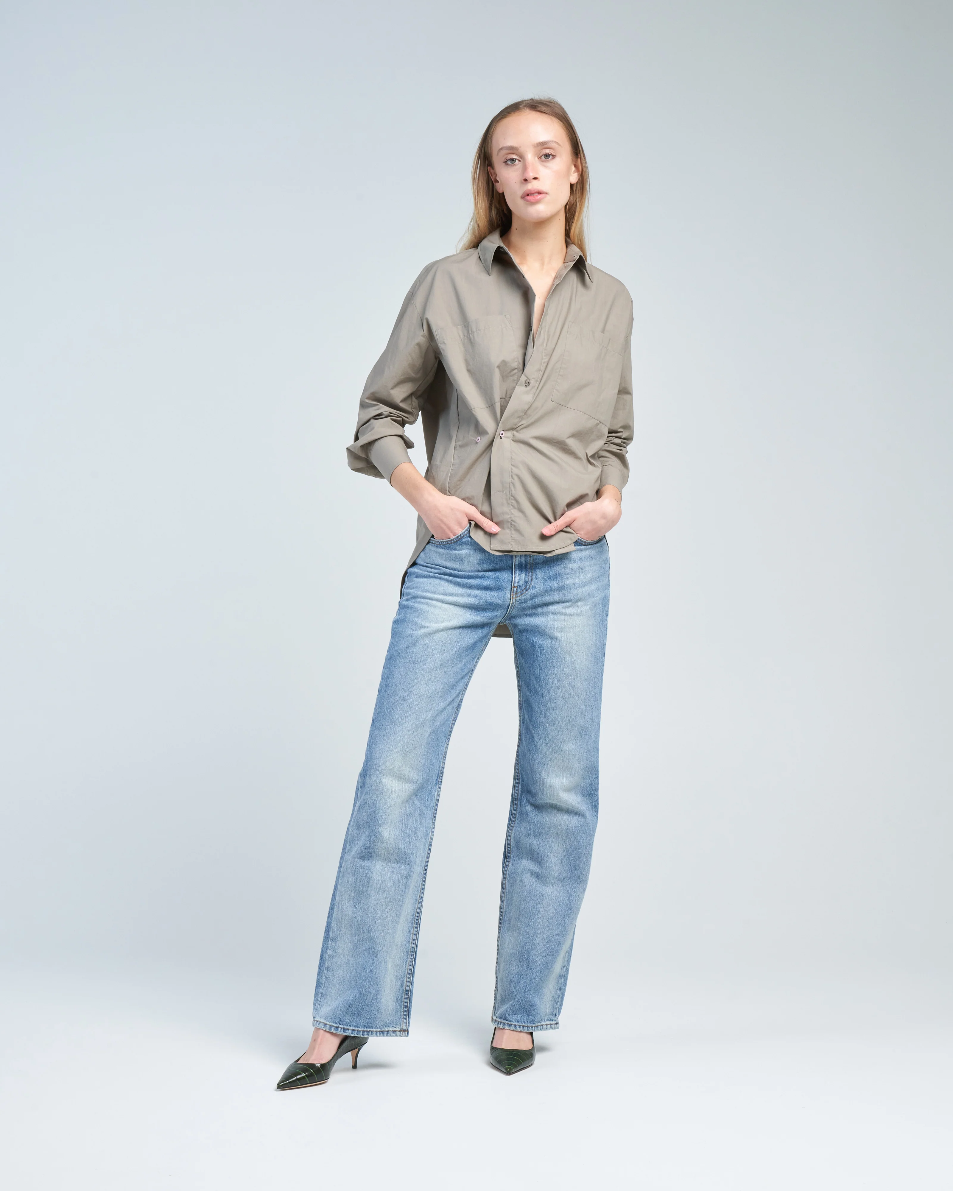 the boyfriend shirt paper cotton - Image 2