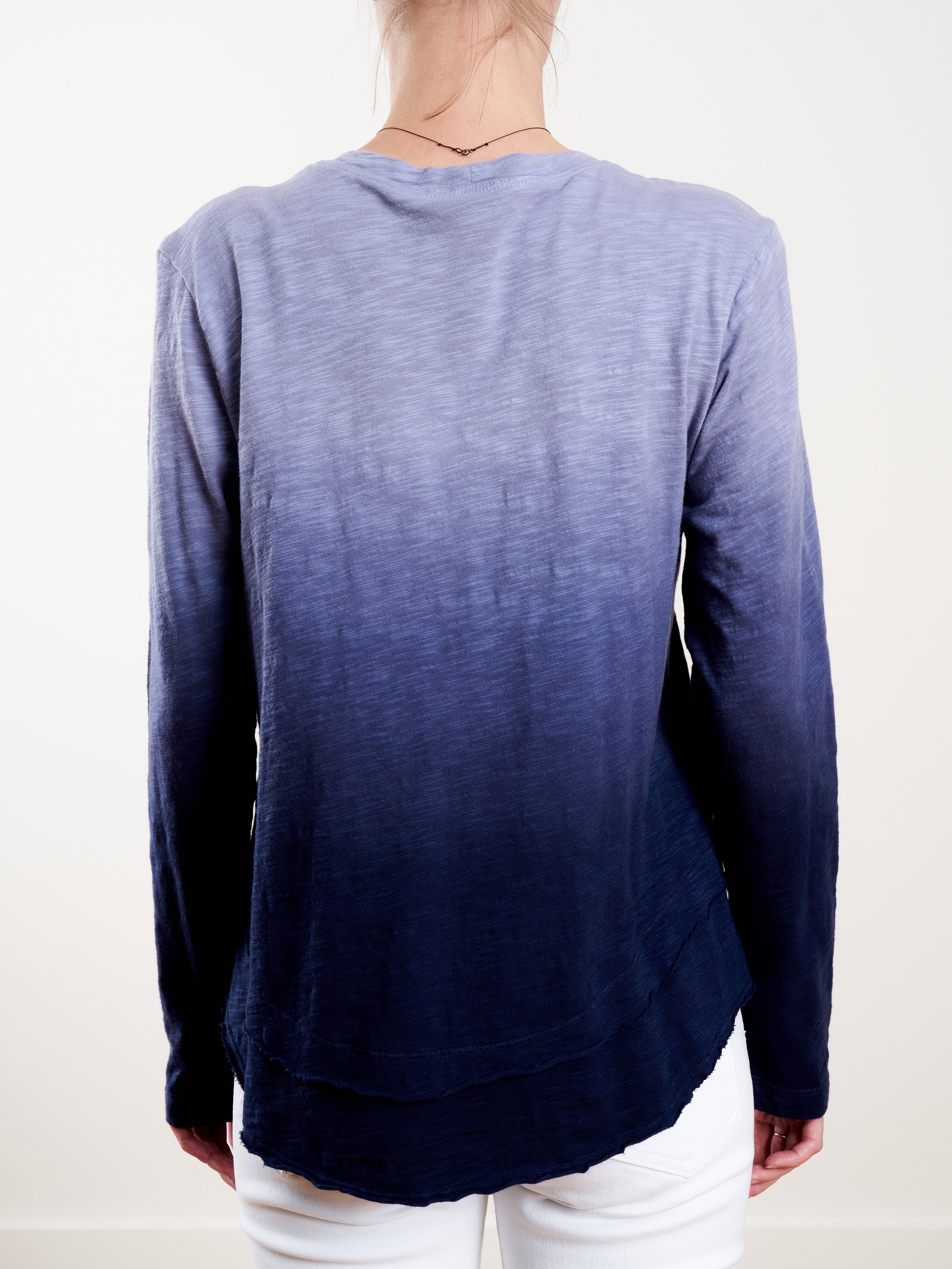 l/s mock layer tee ombre - indie - Image 4