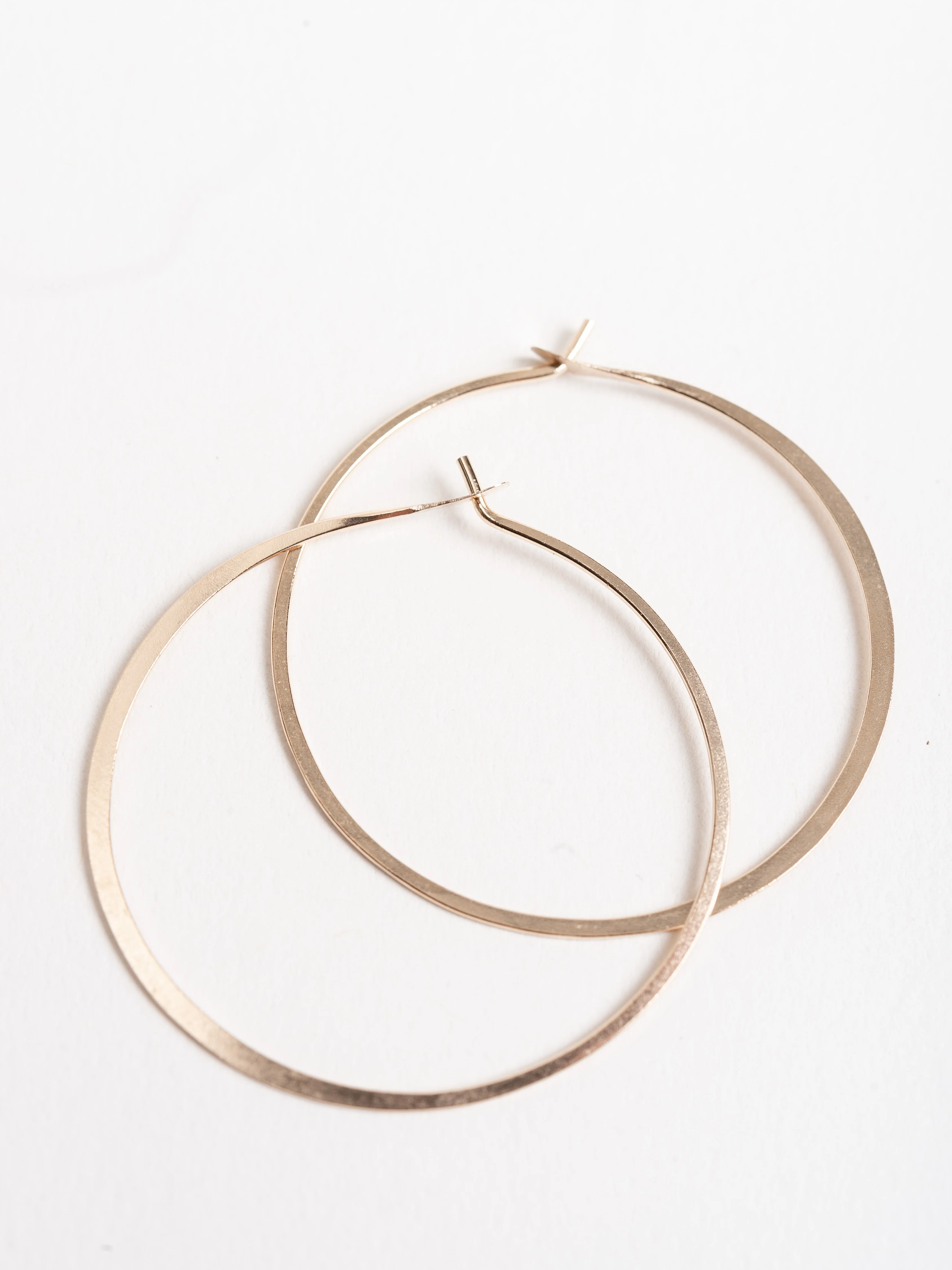 gold hoops - xl