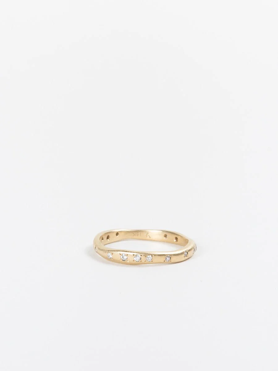 wavy diamond band - Image 2