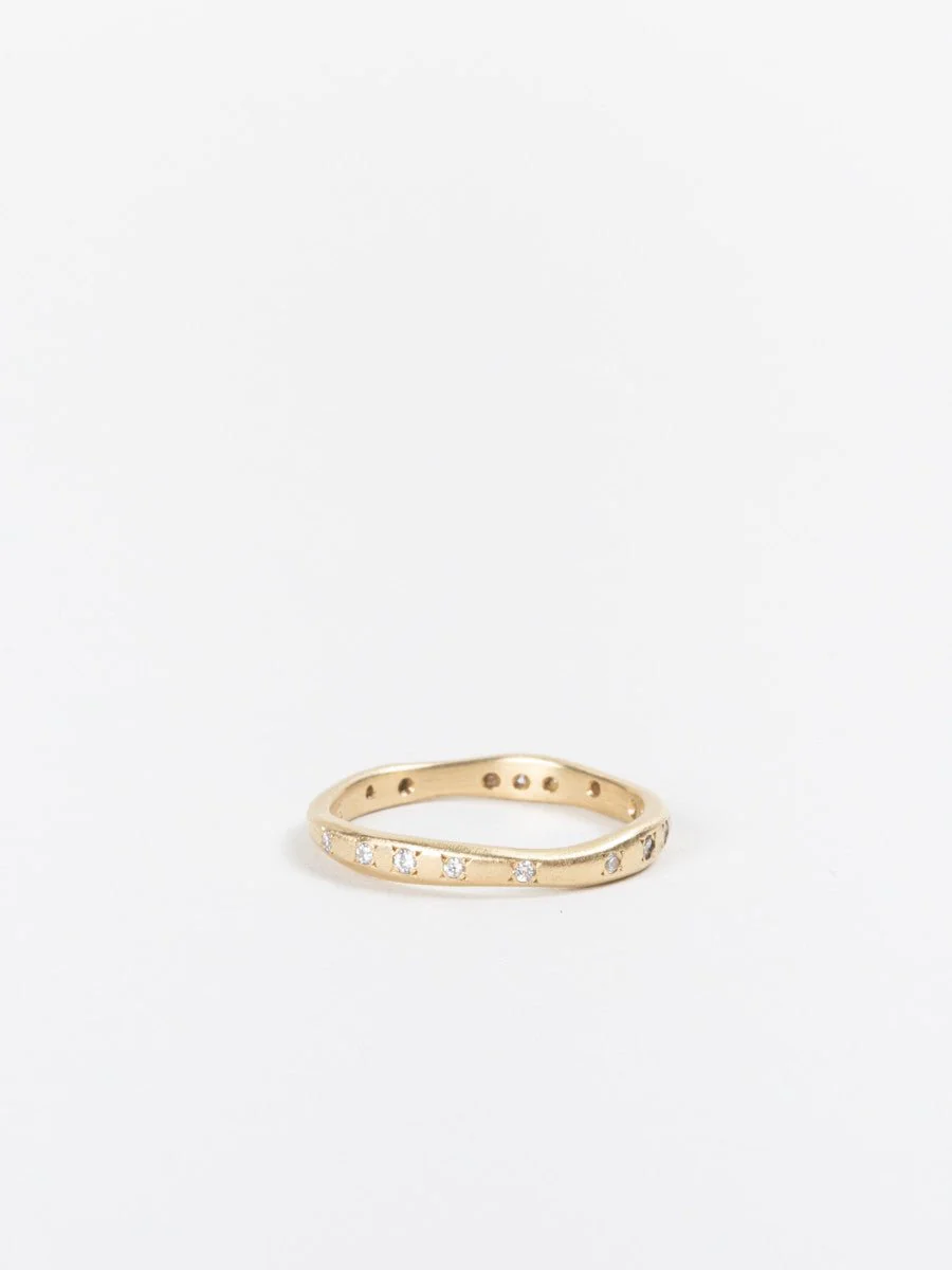 wavy diamond band - Image 3