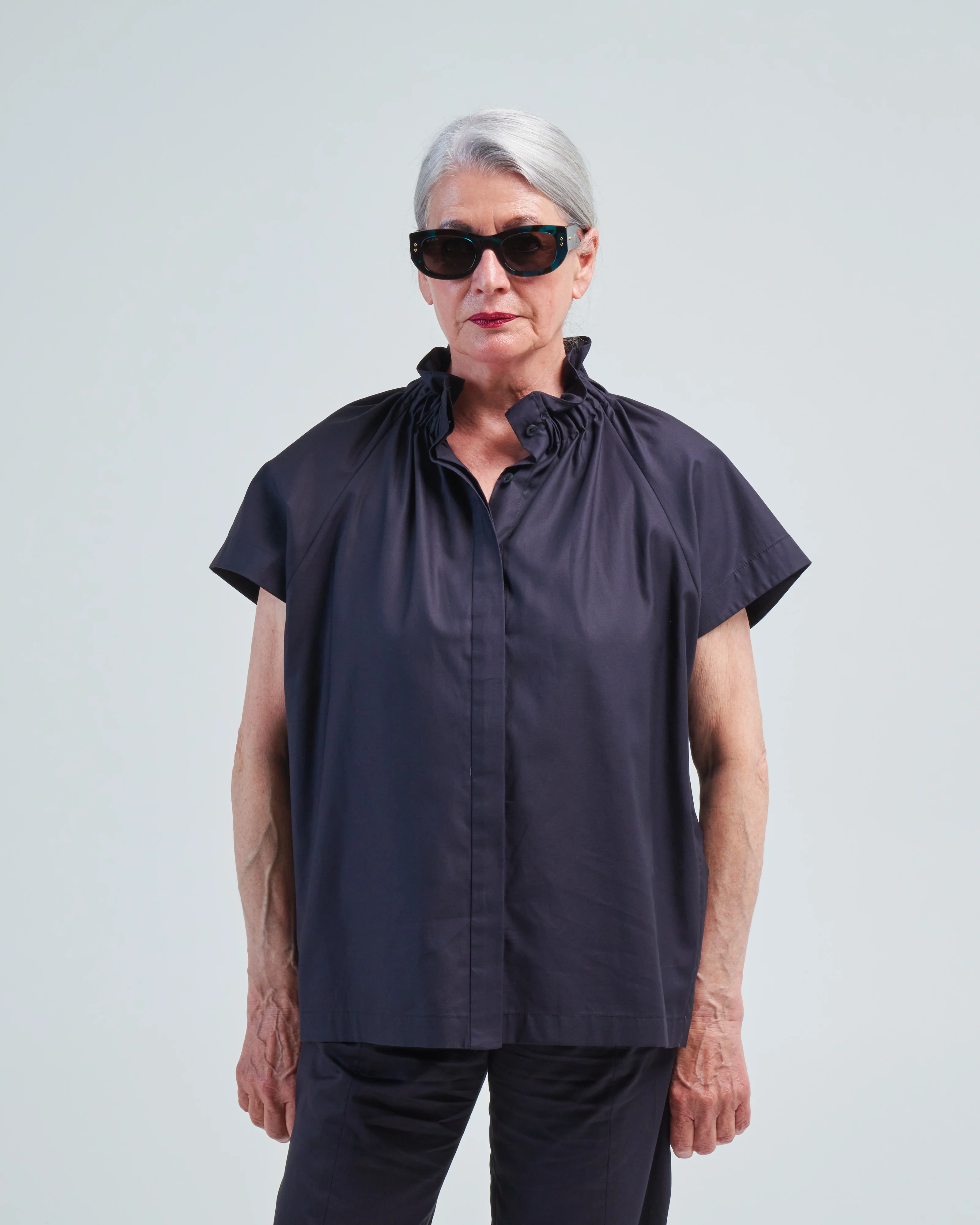 elastic gaban shirt cotton broadcloth - Image 2