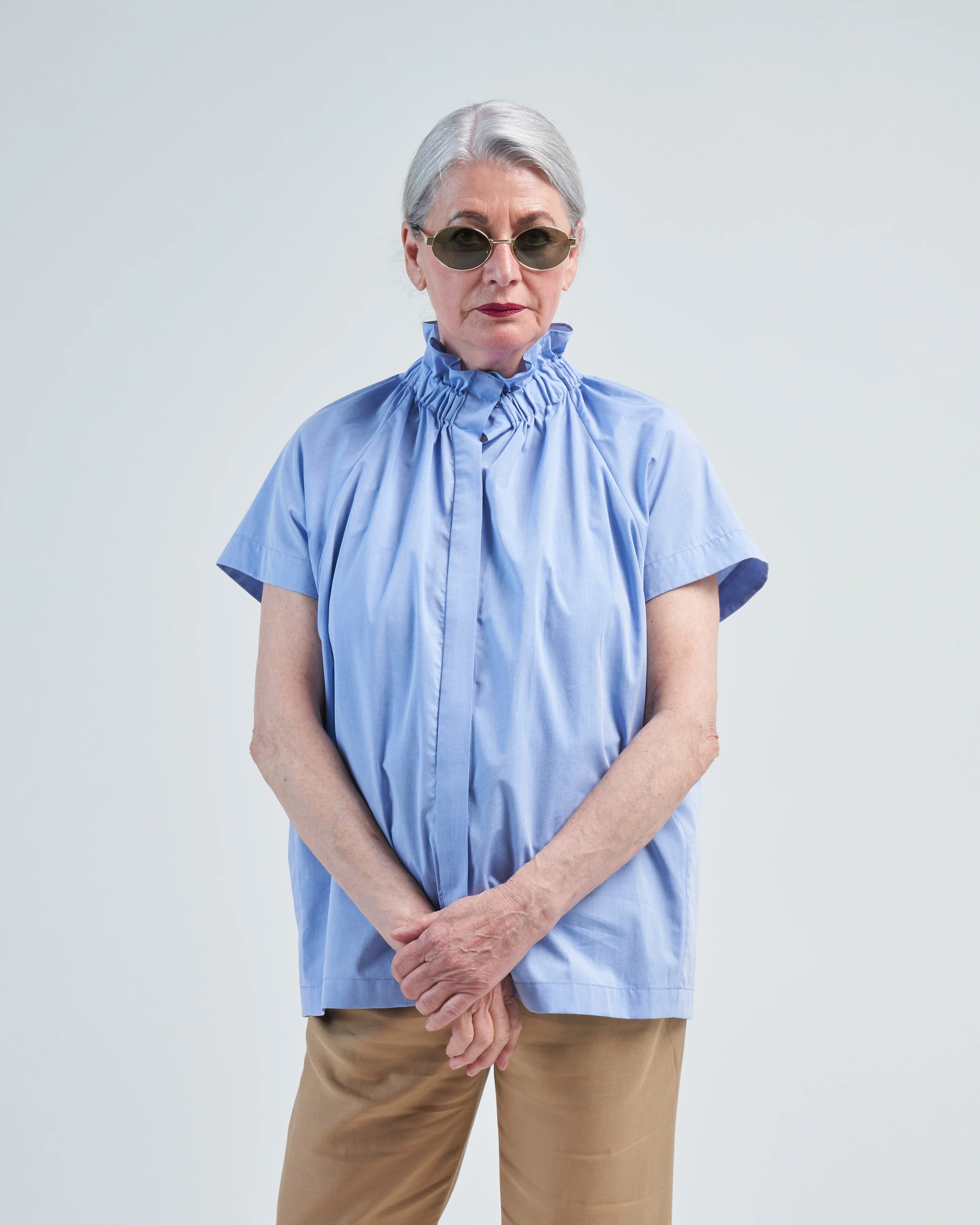 elastic gaban shirt cotton broadcloth