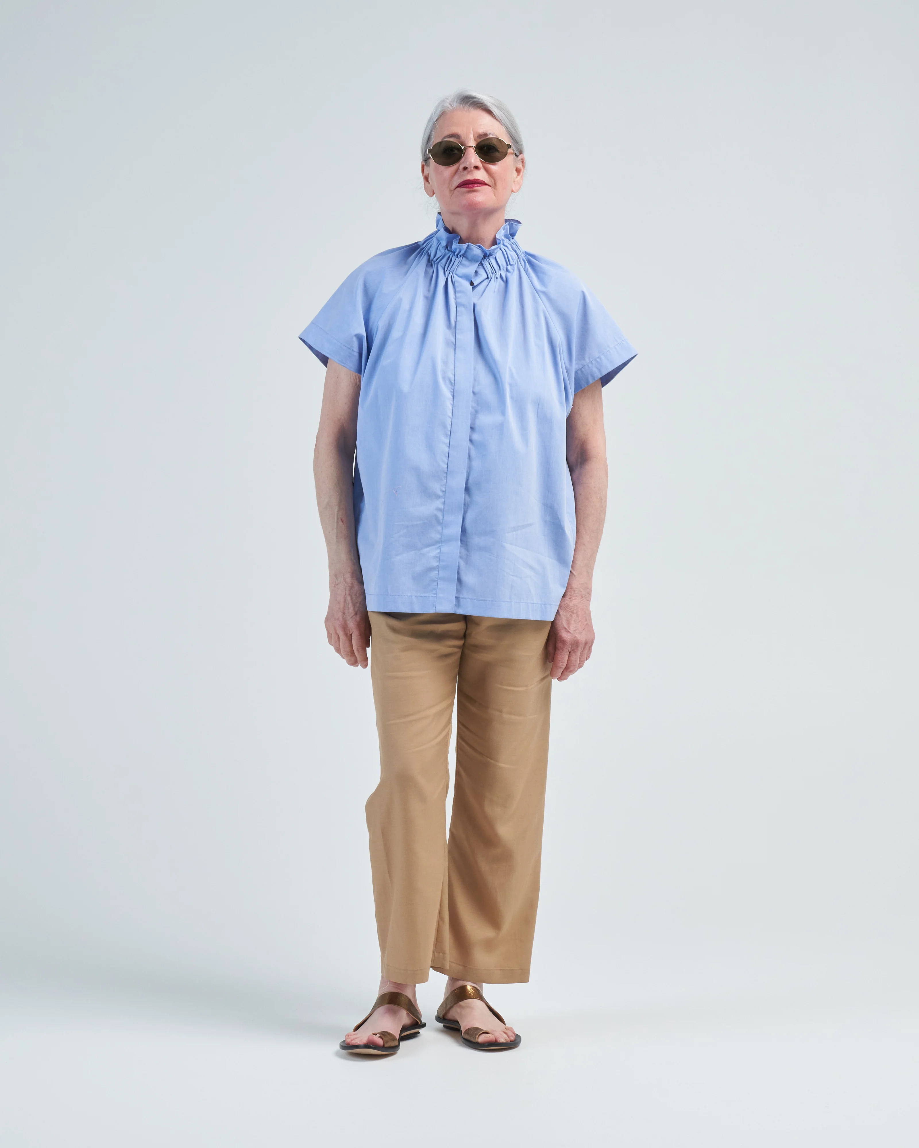 elastic gaban shirt cotton broadcloth - Image 2