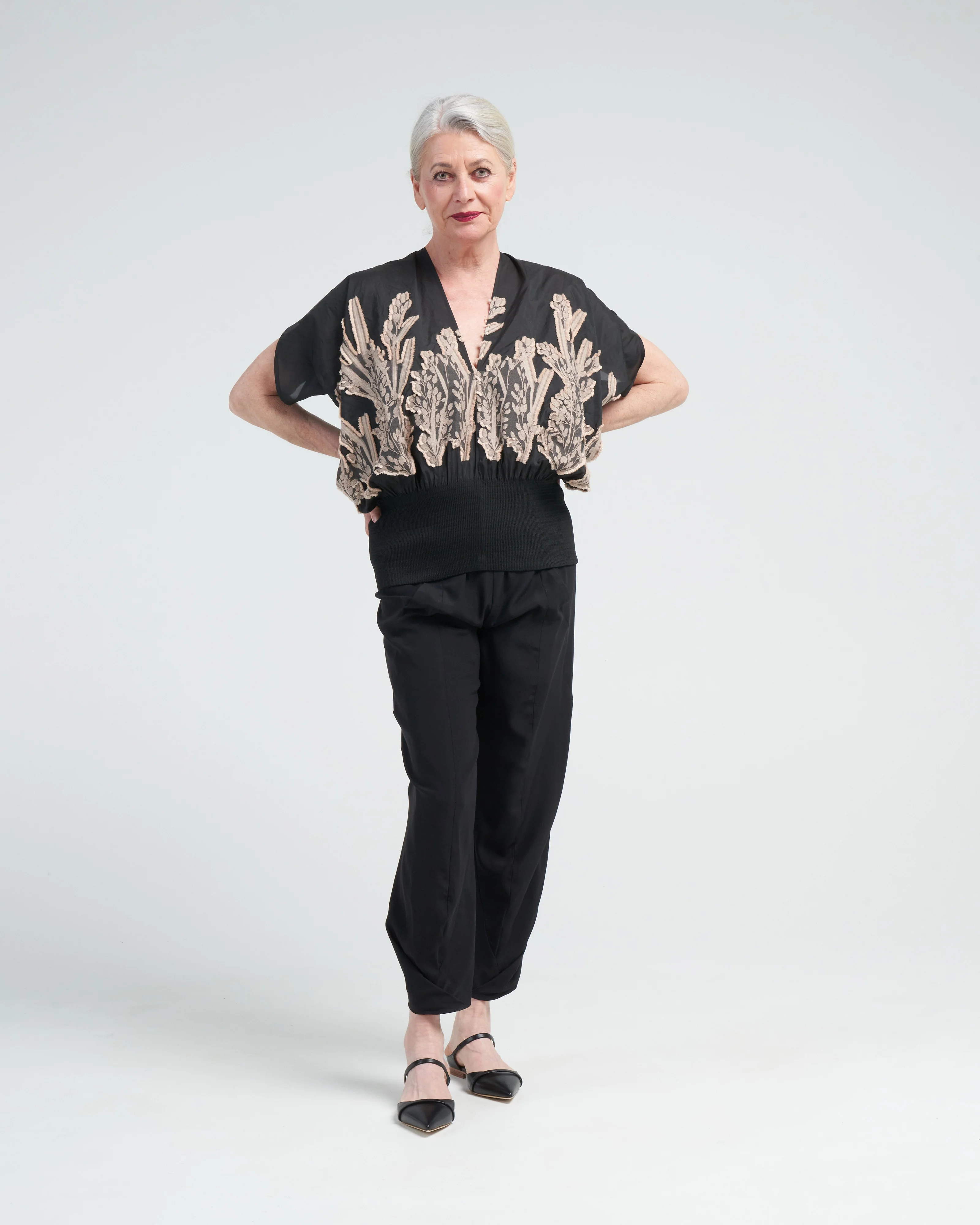 eva top - black/natural - Image 2
