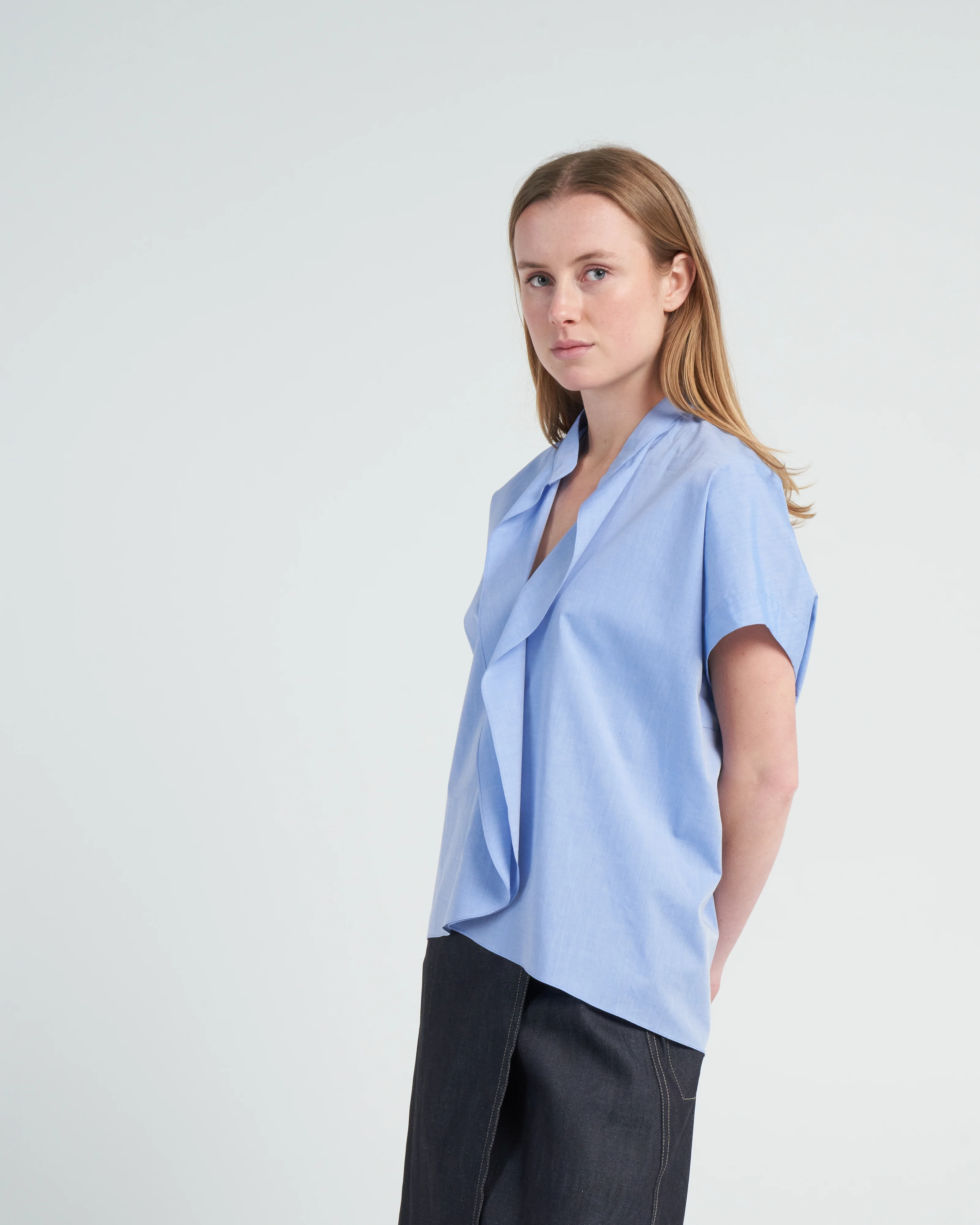 fin gaban shirt - blue - Image 4