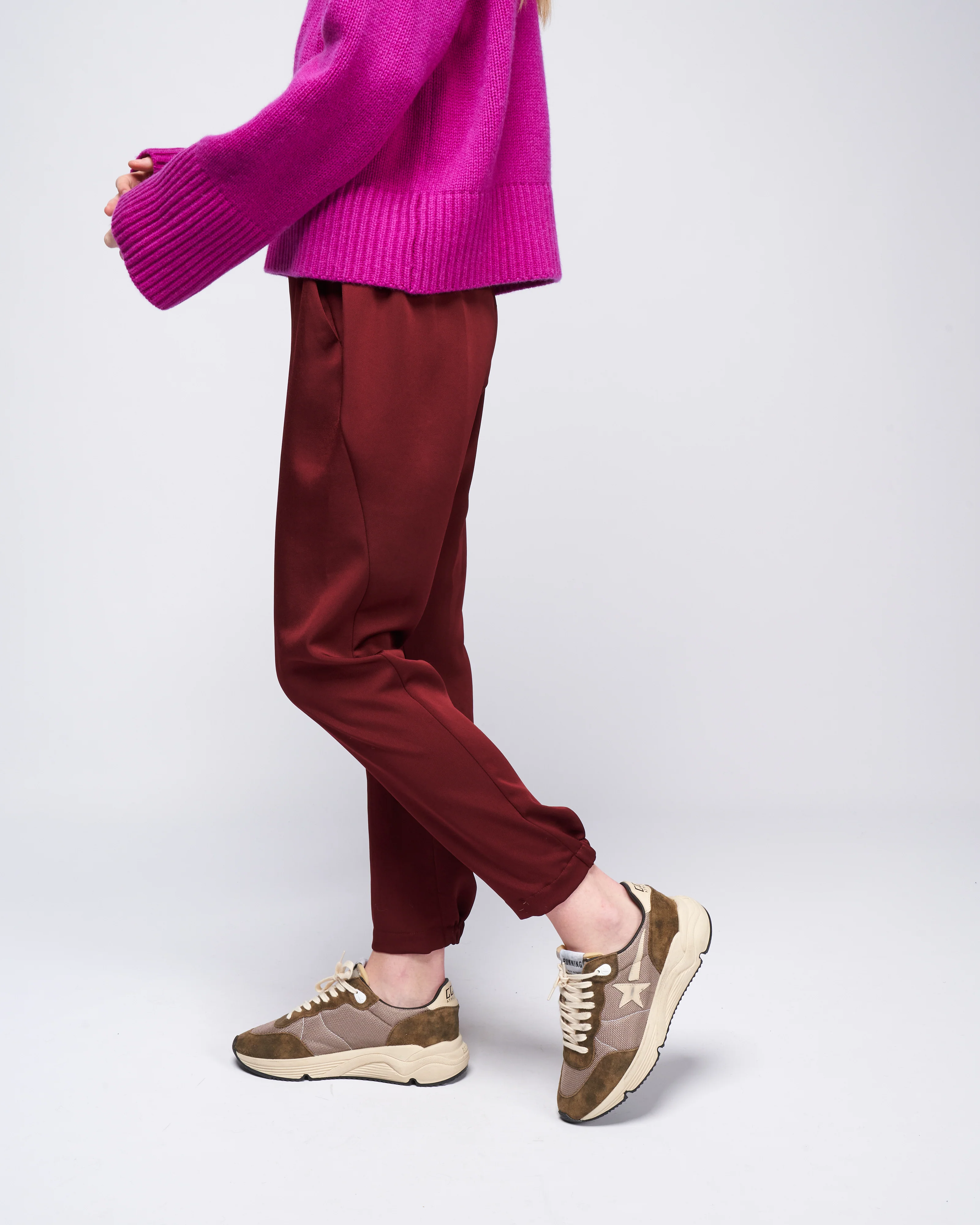 gabi trouser - currant - Image 3