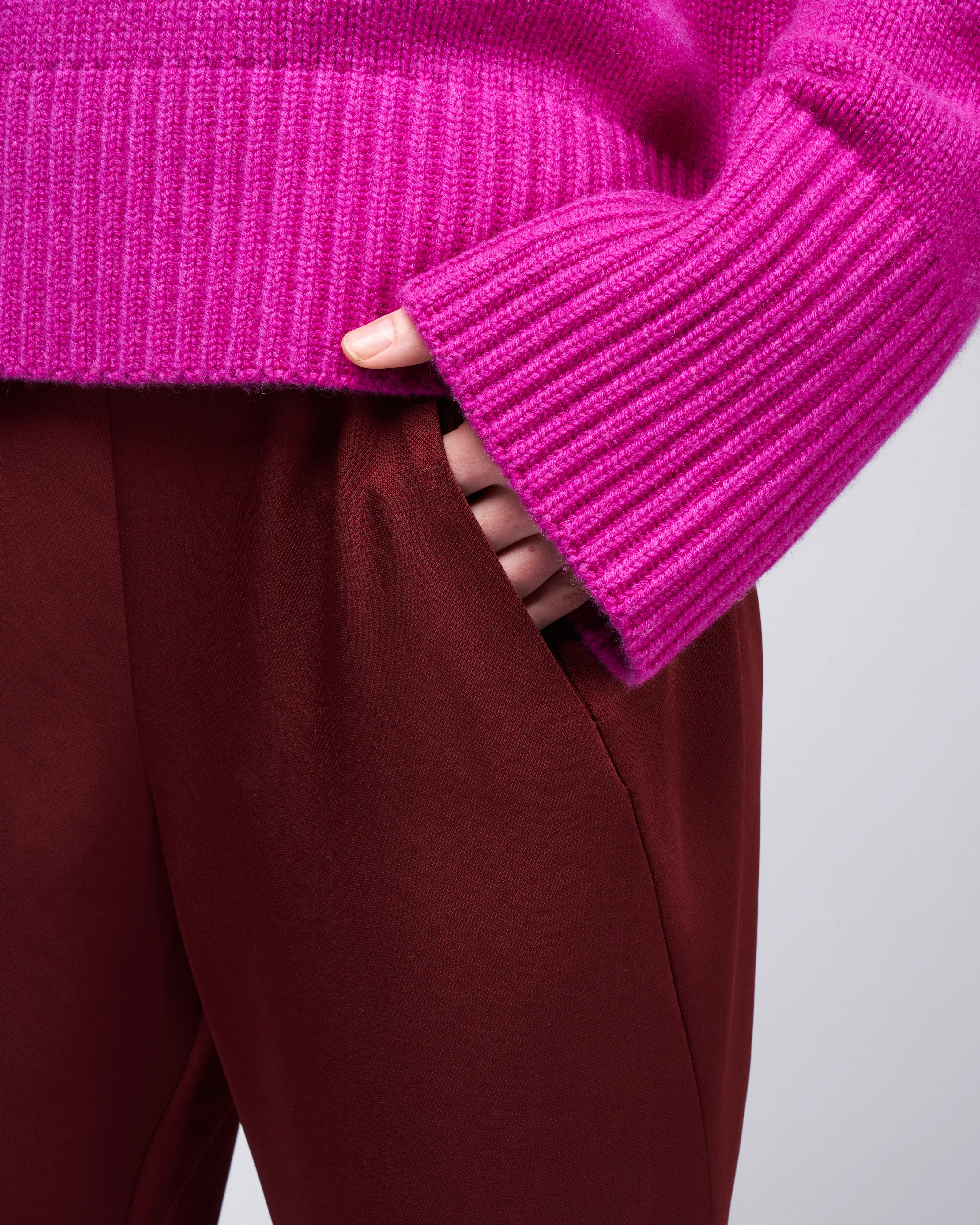 gabi trouser - currant - Image 5