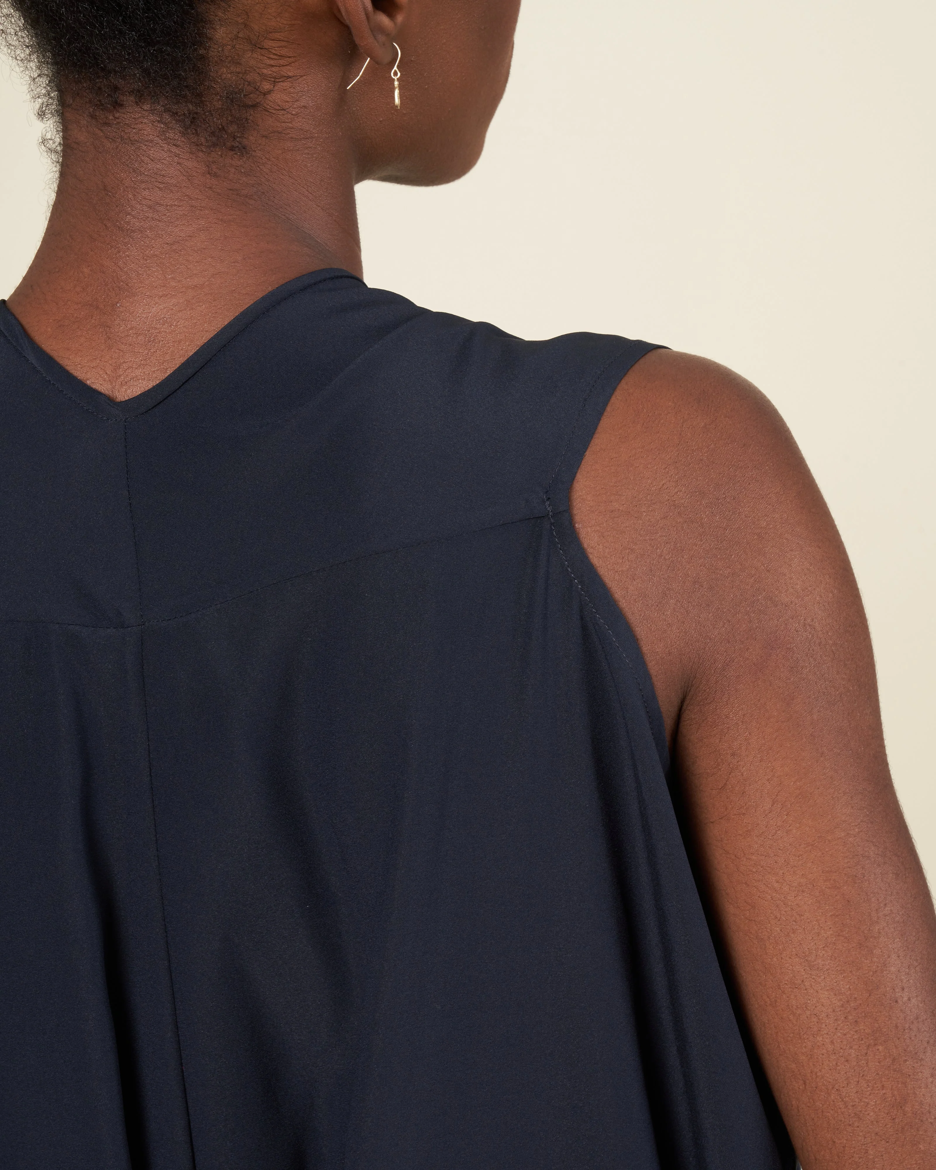ina tank silk charmeuse - ink jet - Image 5