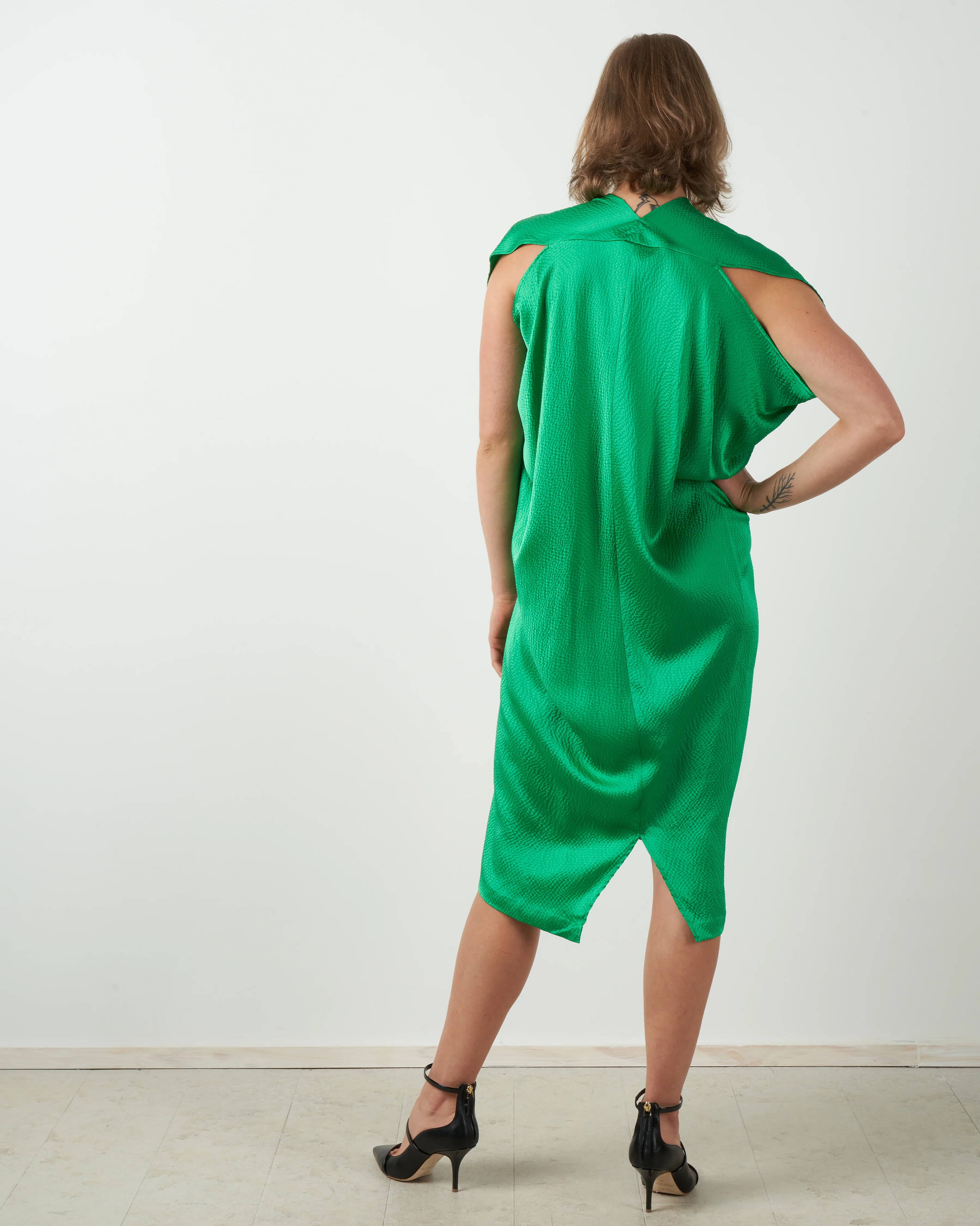 issa dress - emerald - Image 2