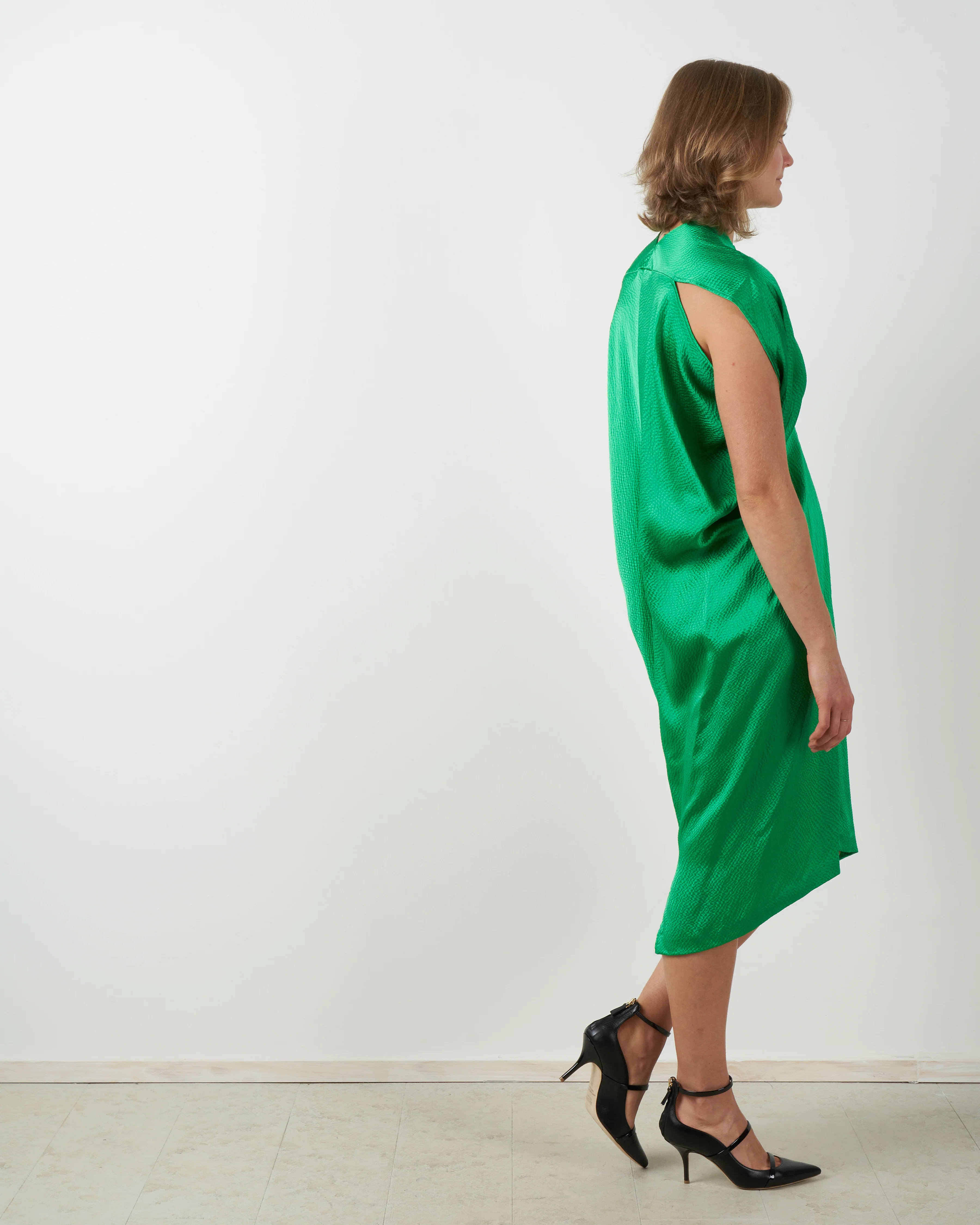issa dress - emerald - Image 3