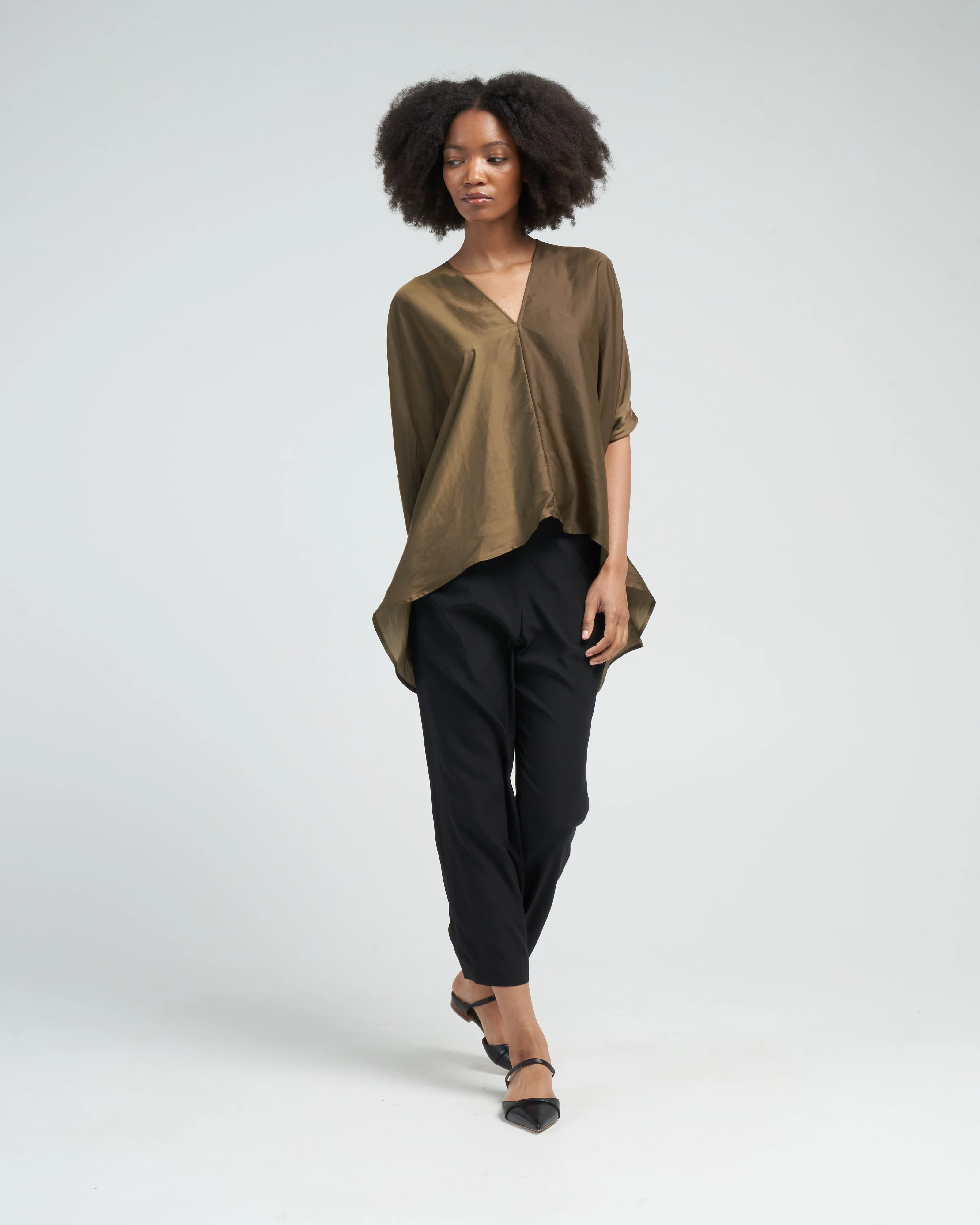 lena top - olive - Image 2
