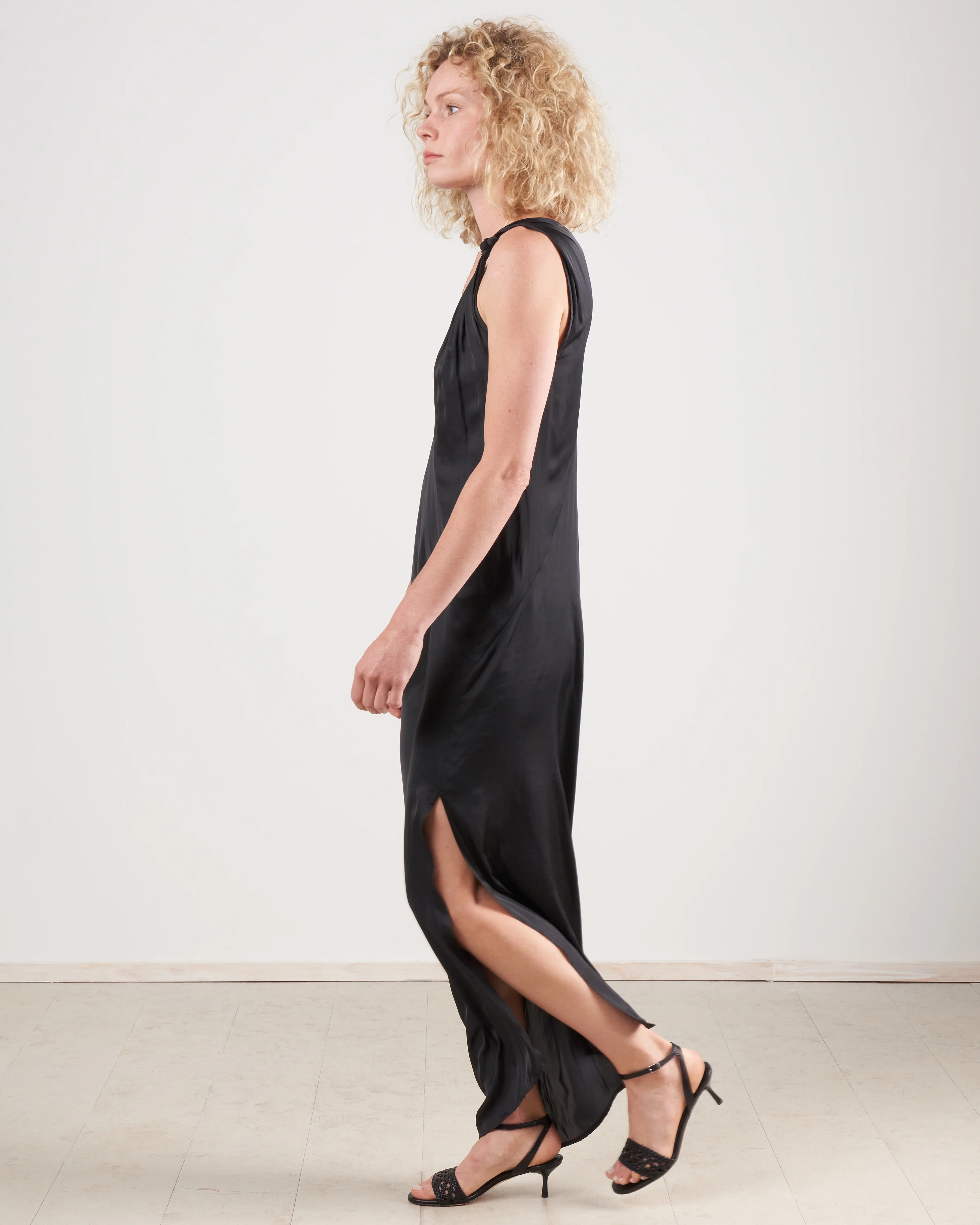 long knot dress - black - Image 3