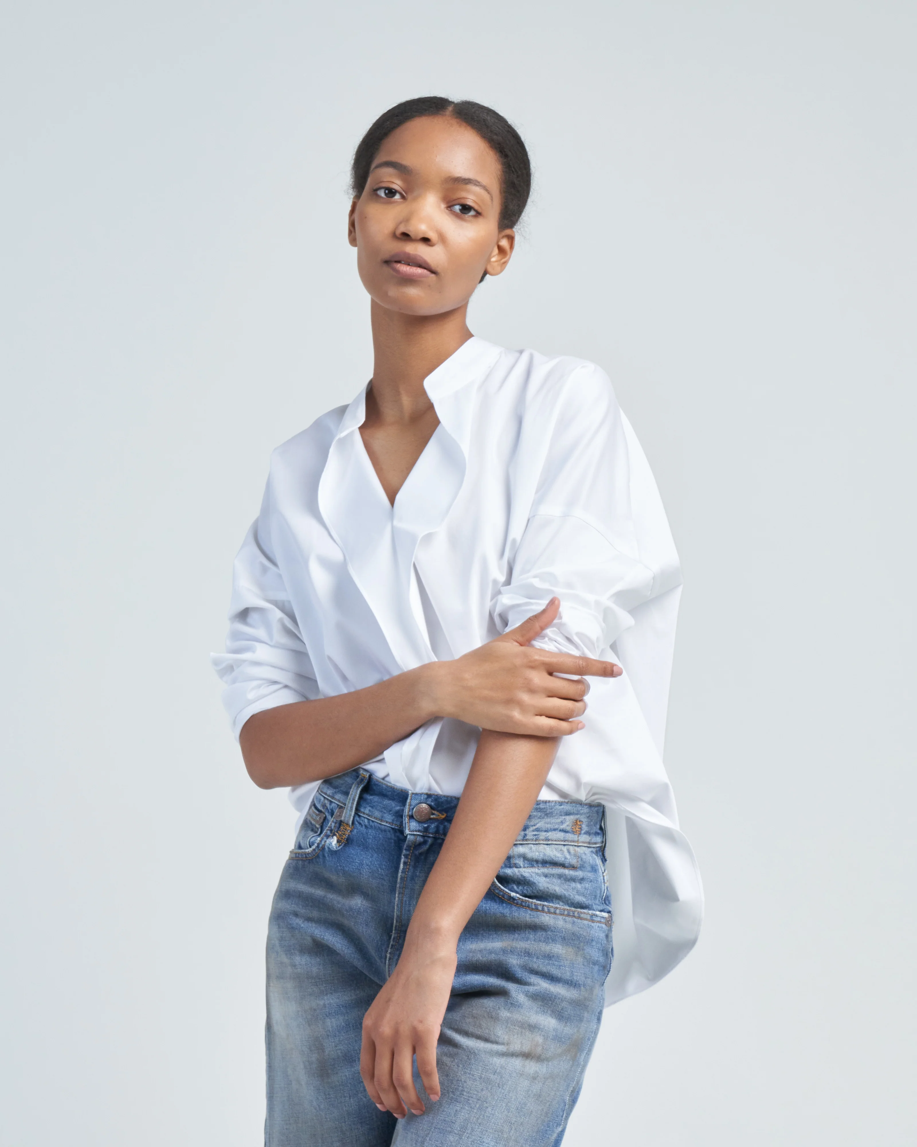 long sleeve fin gaban shirt