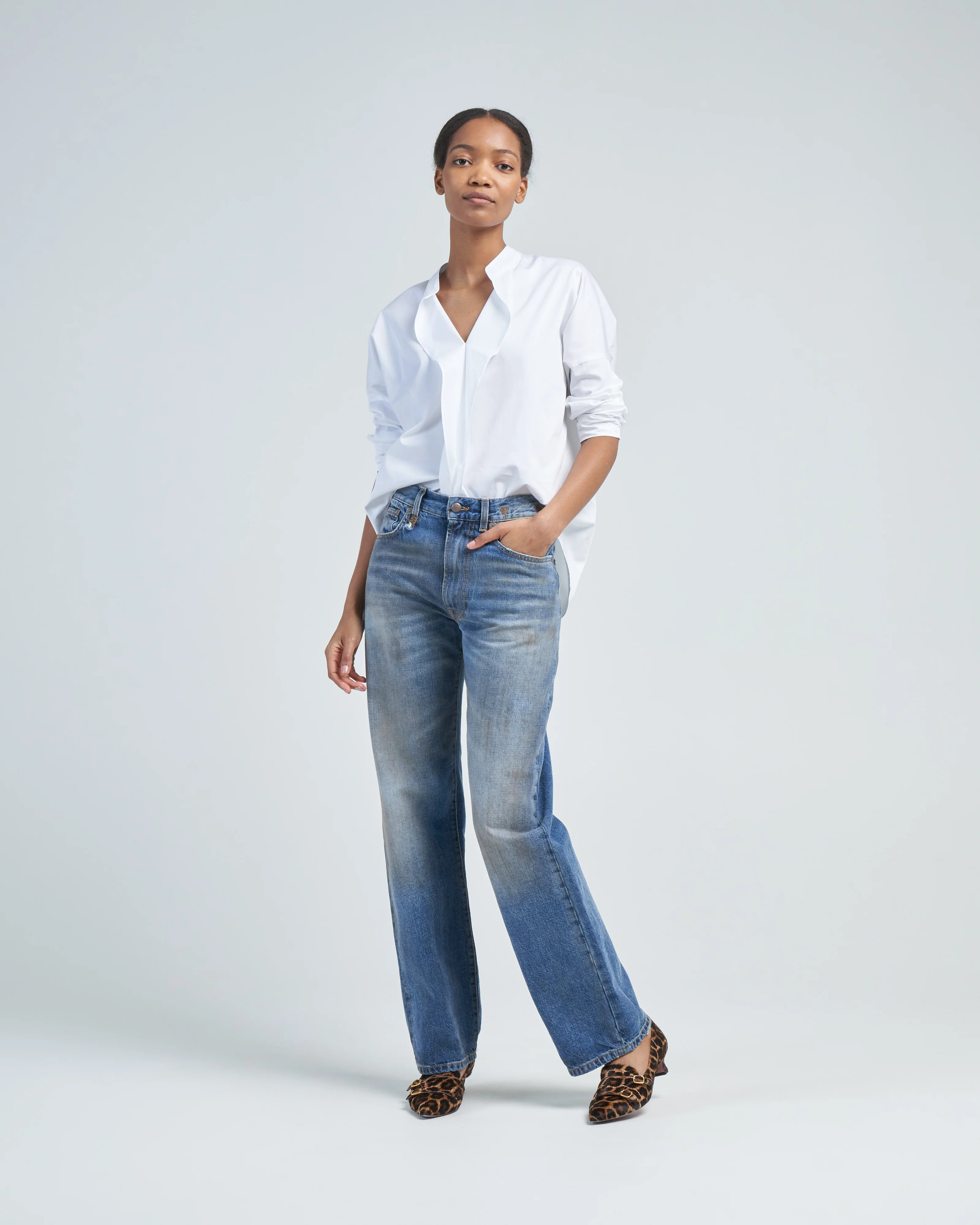 long sleeve fin gaban shirt - Image 2