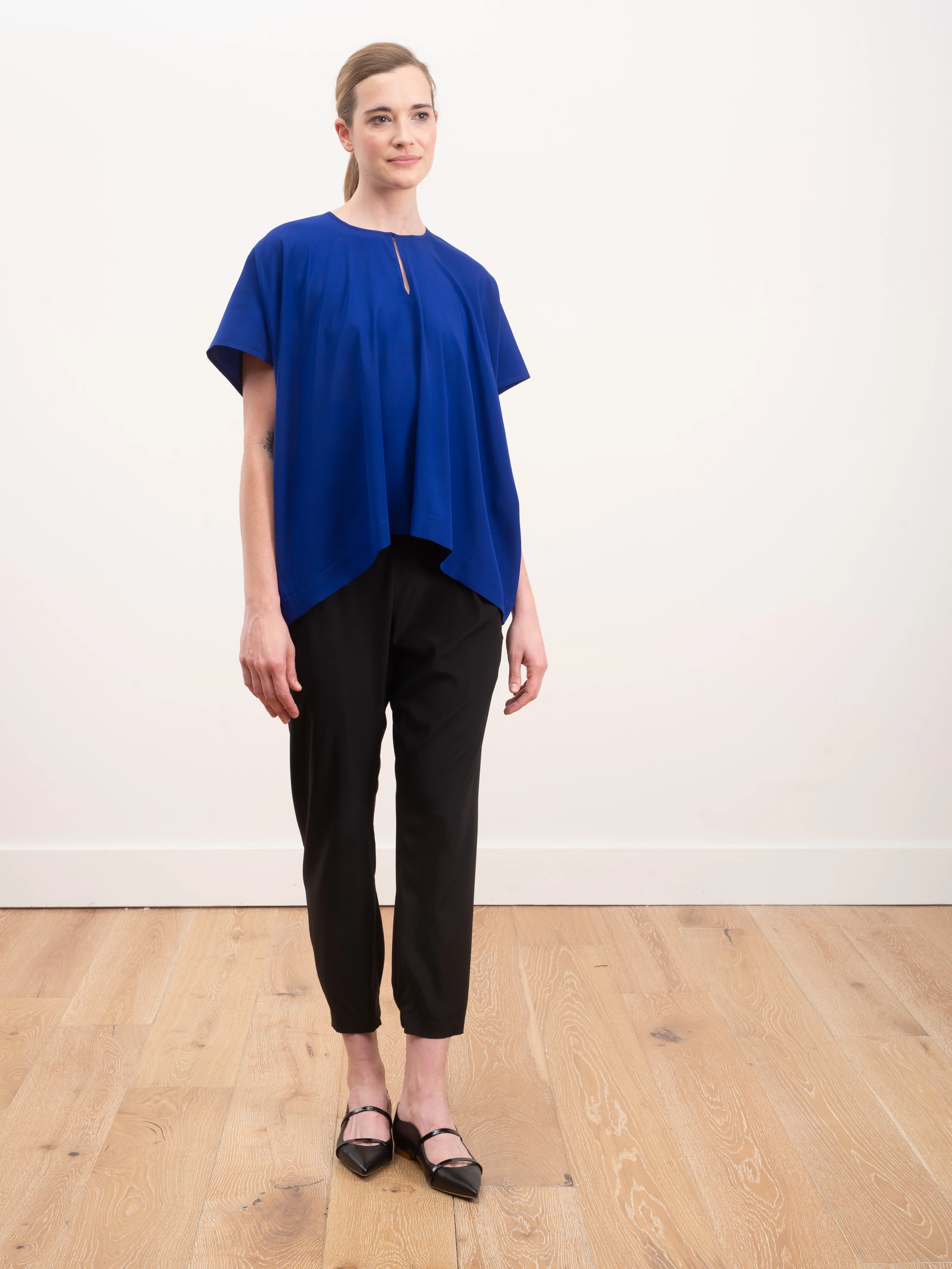 rae poncho - royal blue - Image 2