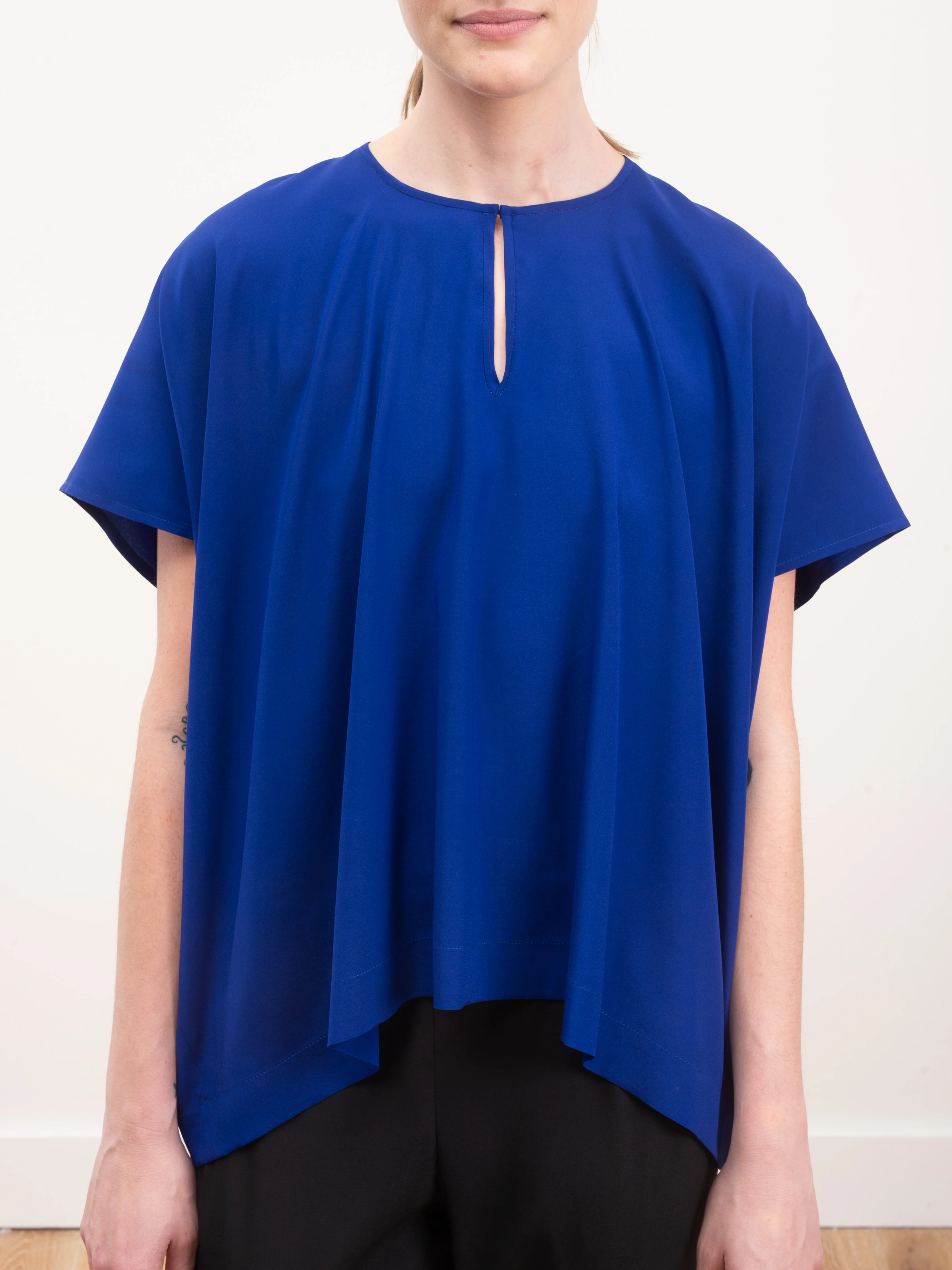 rae poncho - royal blue - Image 3