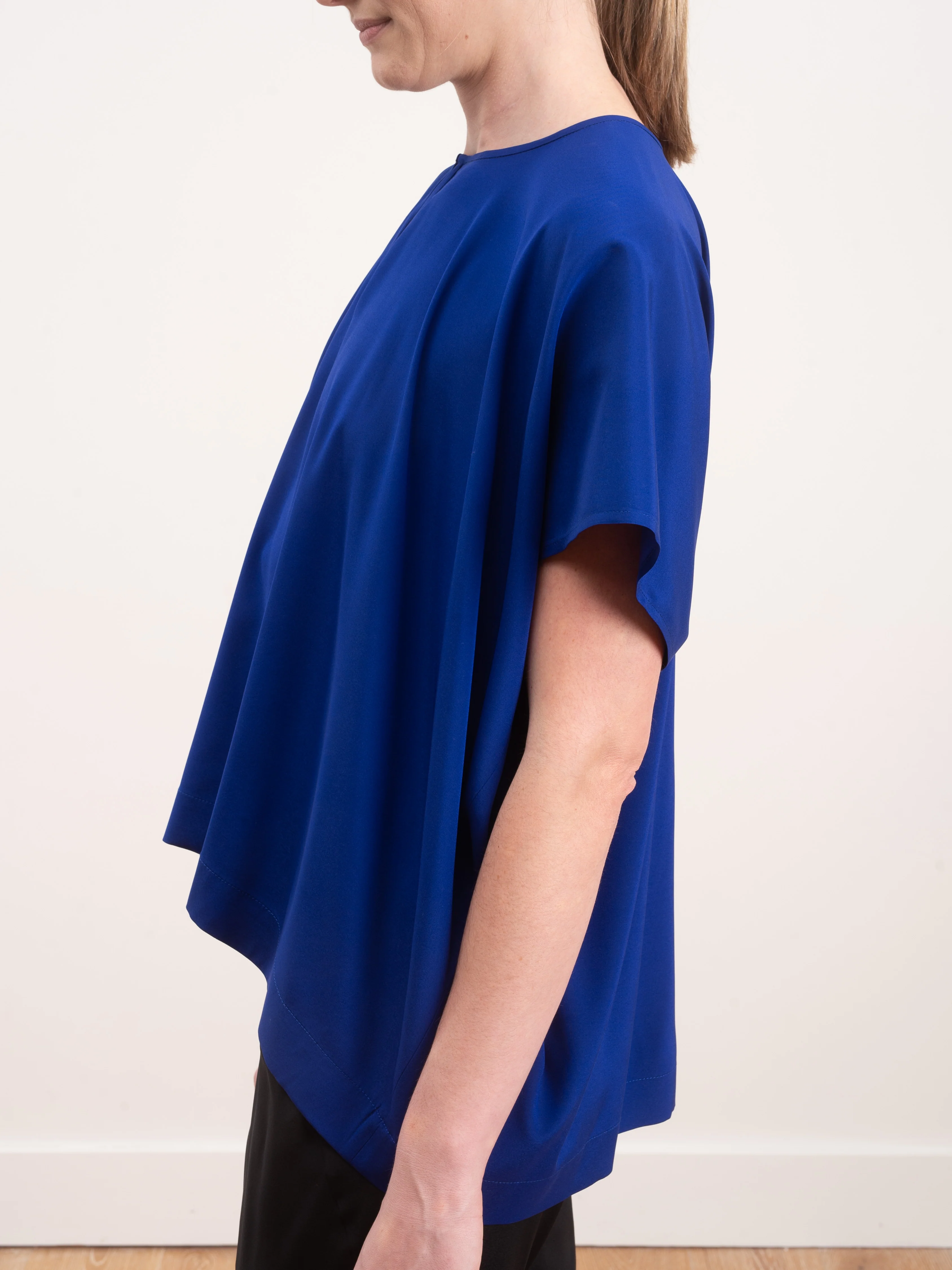 rae poncho - royal blue - Image 4