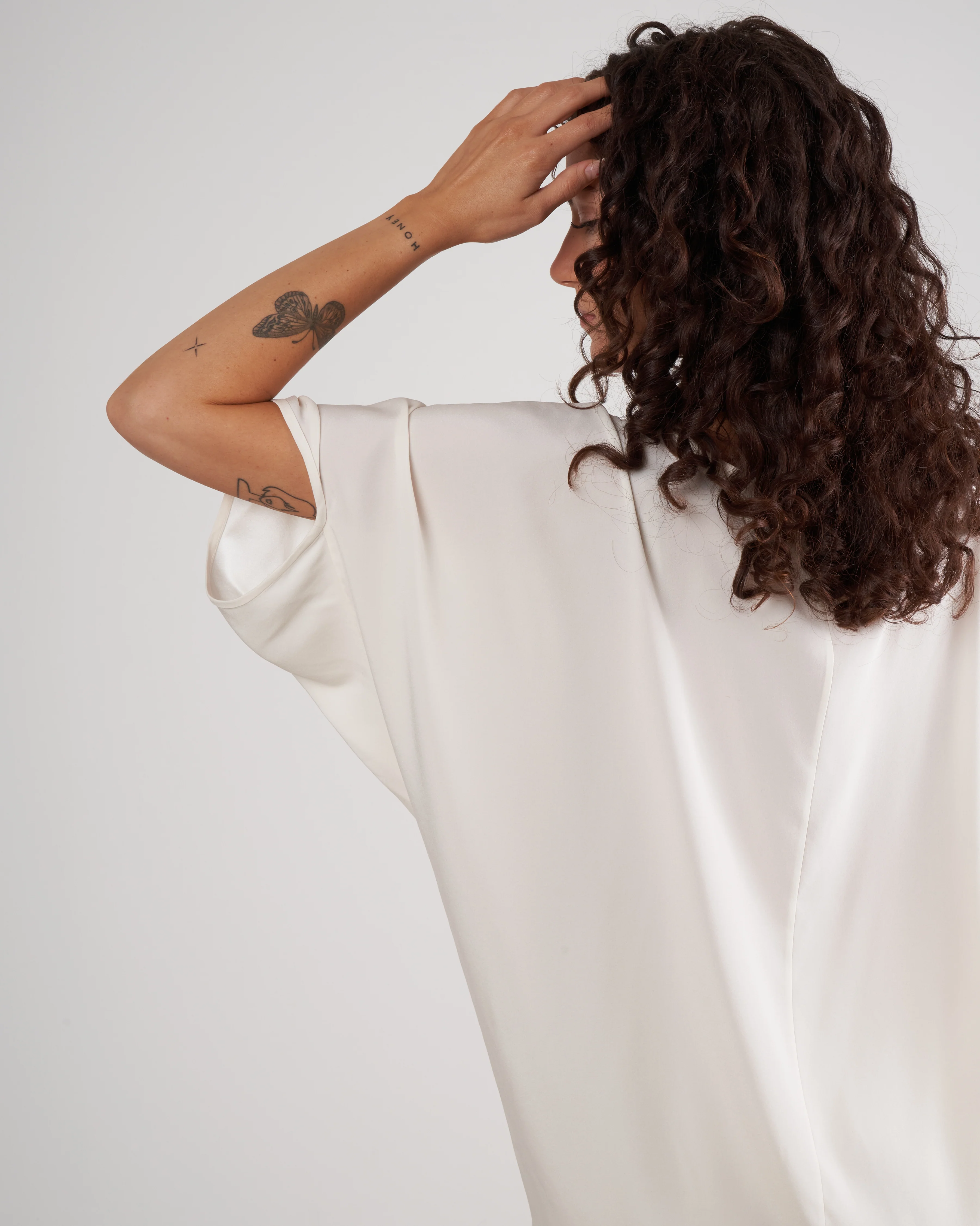 rio top - white silk charmeuse - Image 5