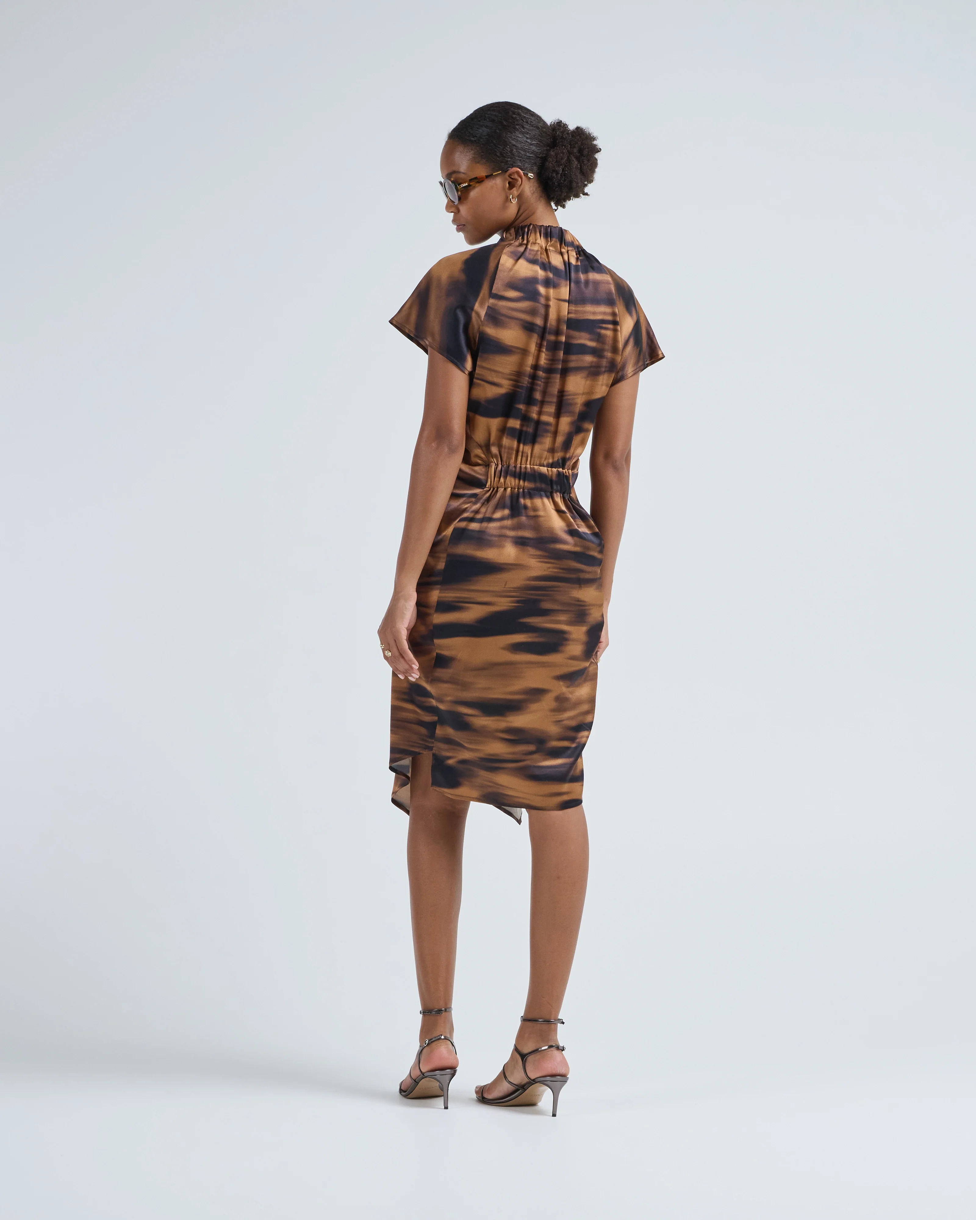 ruched stella dress blur cosmo - Image 2