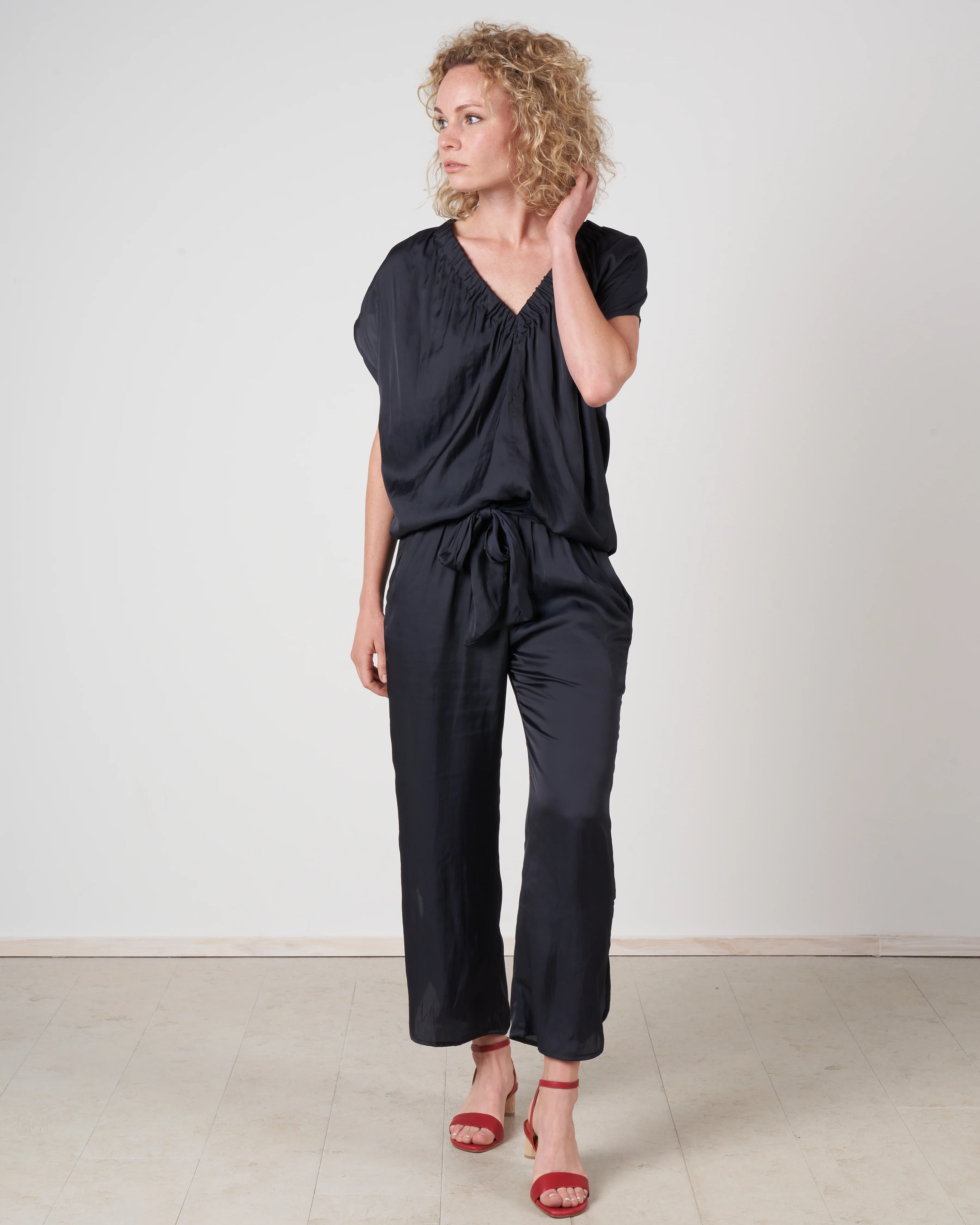 ruched tilly top - inkjet - Image 6