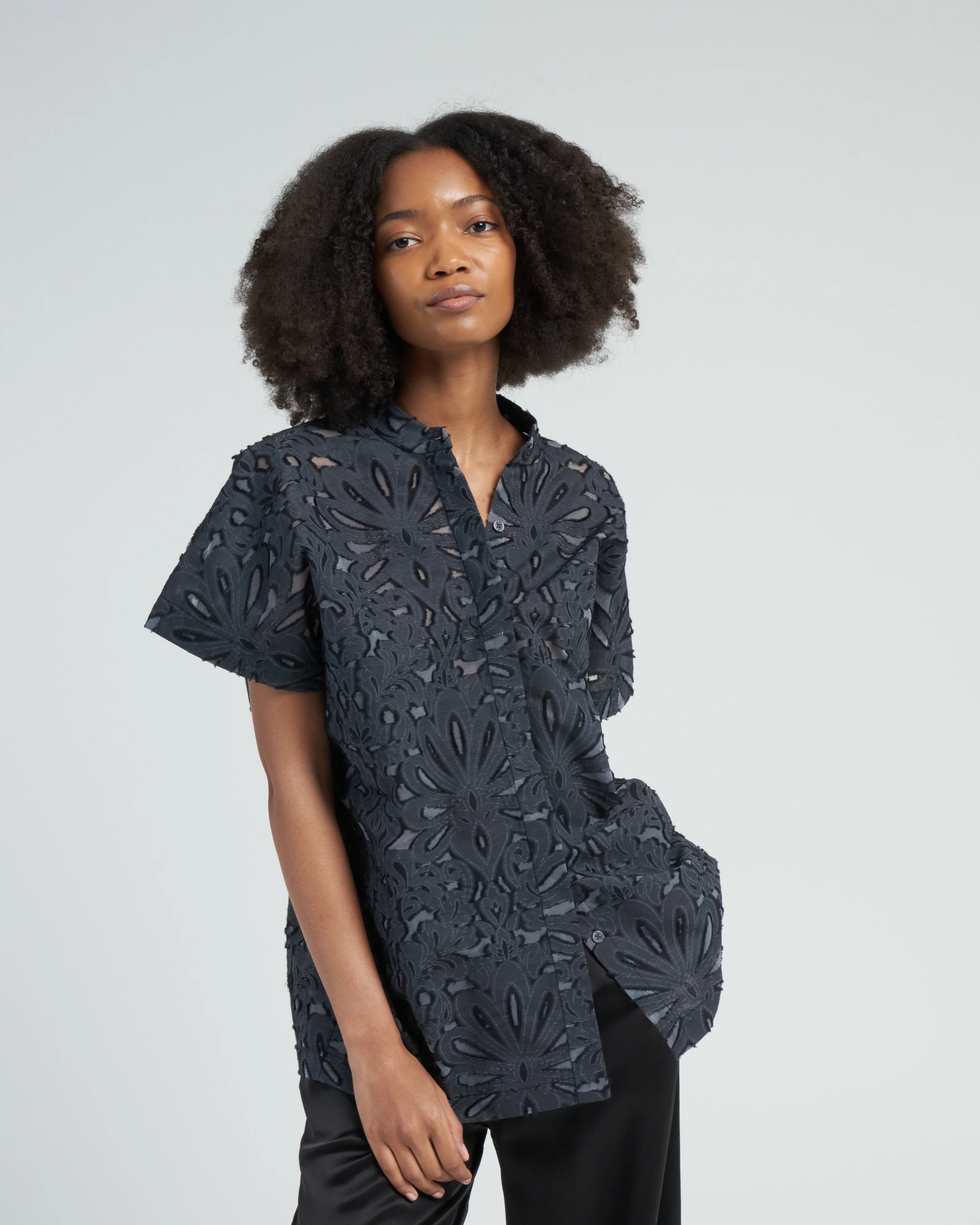saban shirt - black - Image 3