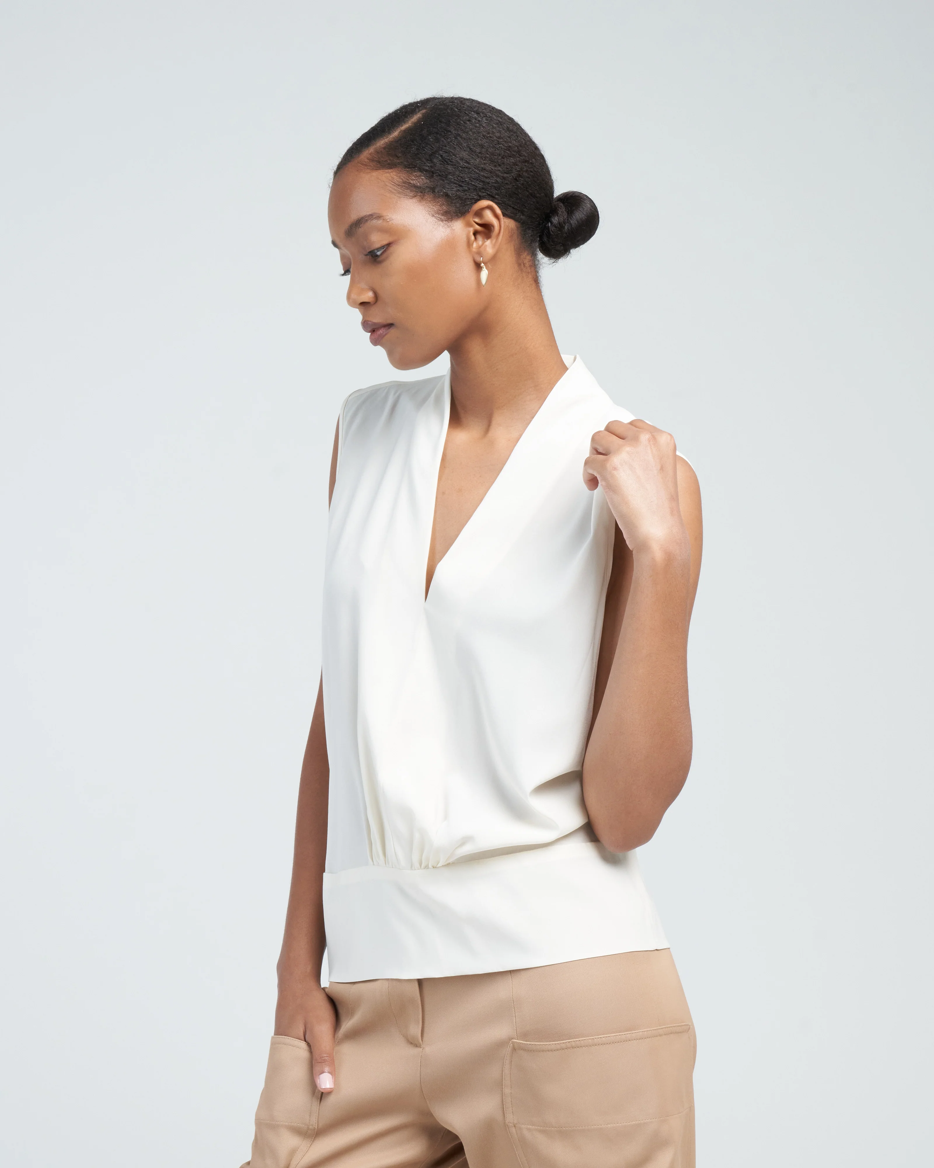 sacha top - white pepper - Image 3