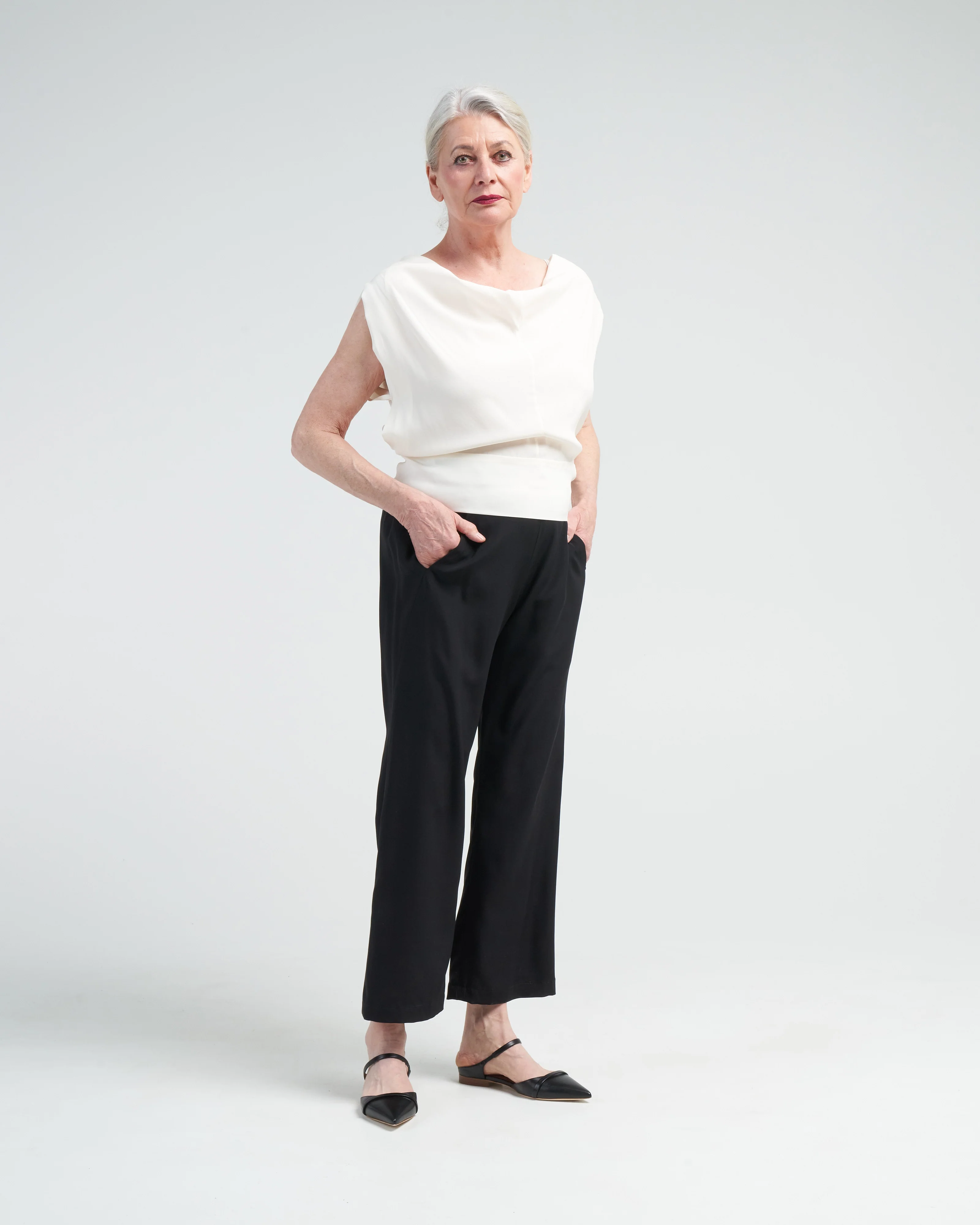 siren top - white pepper - Image 2