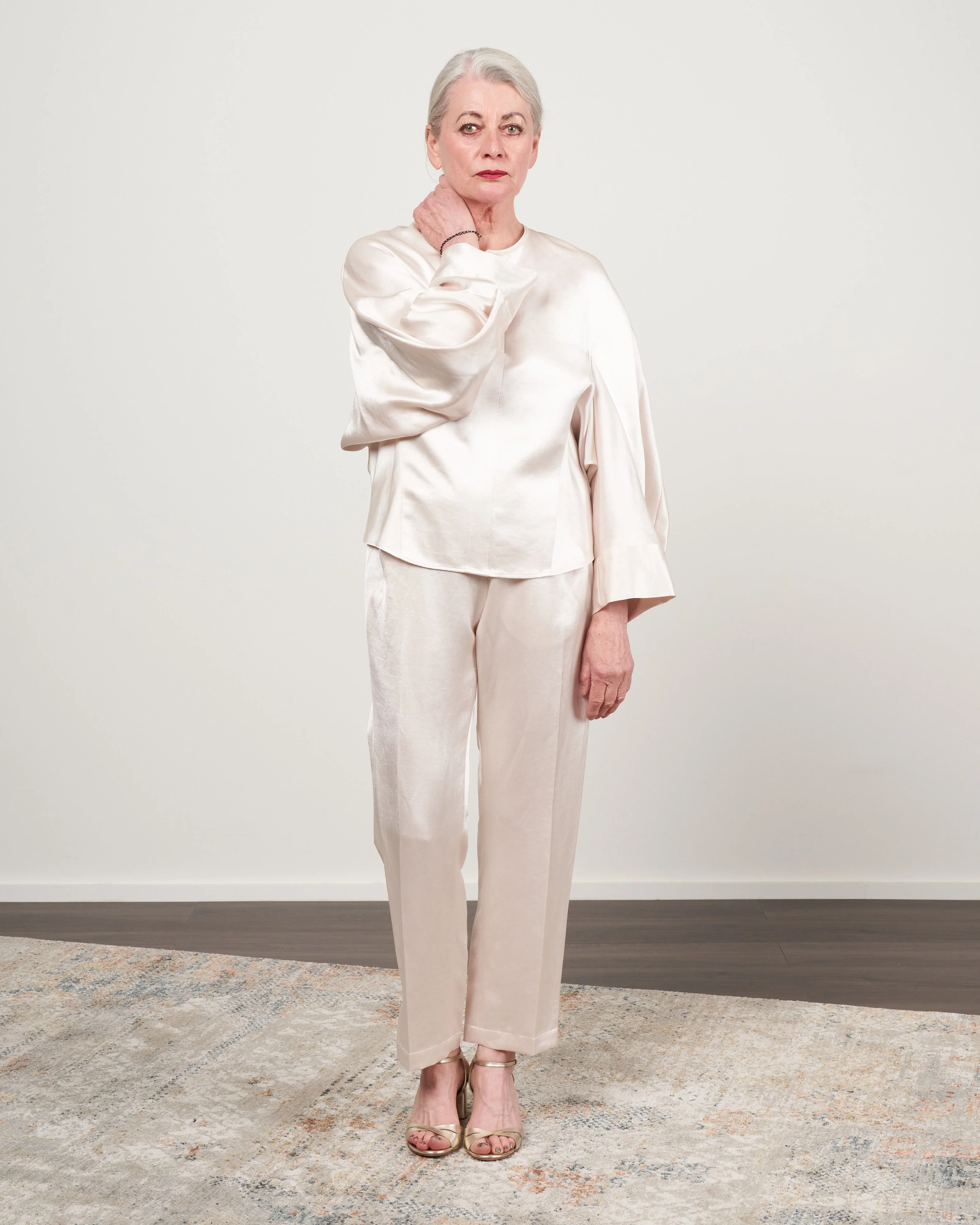 slim elli pant - doppio porcelain - Image 2
