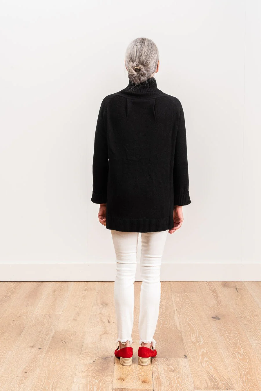 split rollneck sweater - Image 3