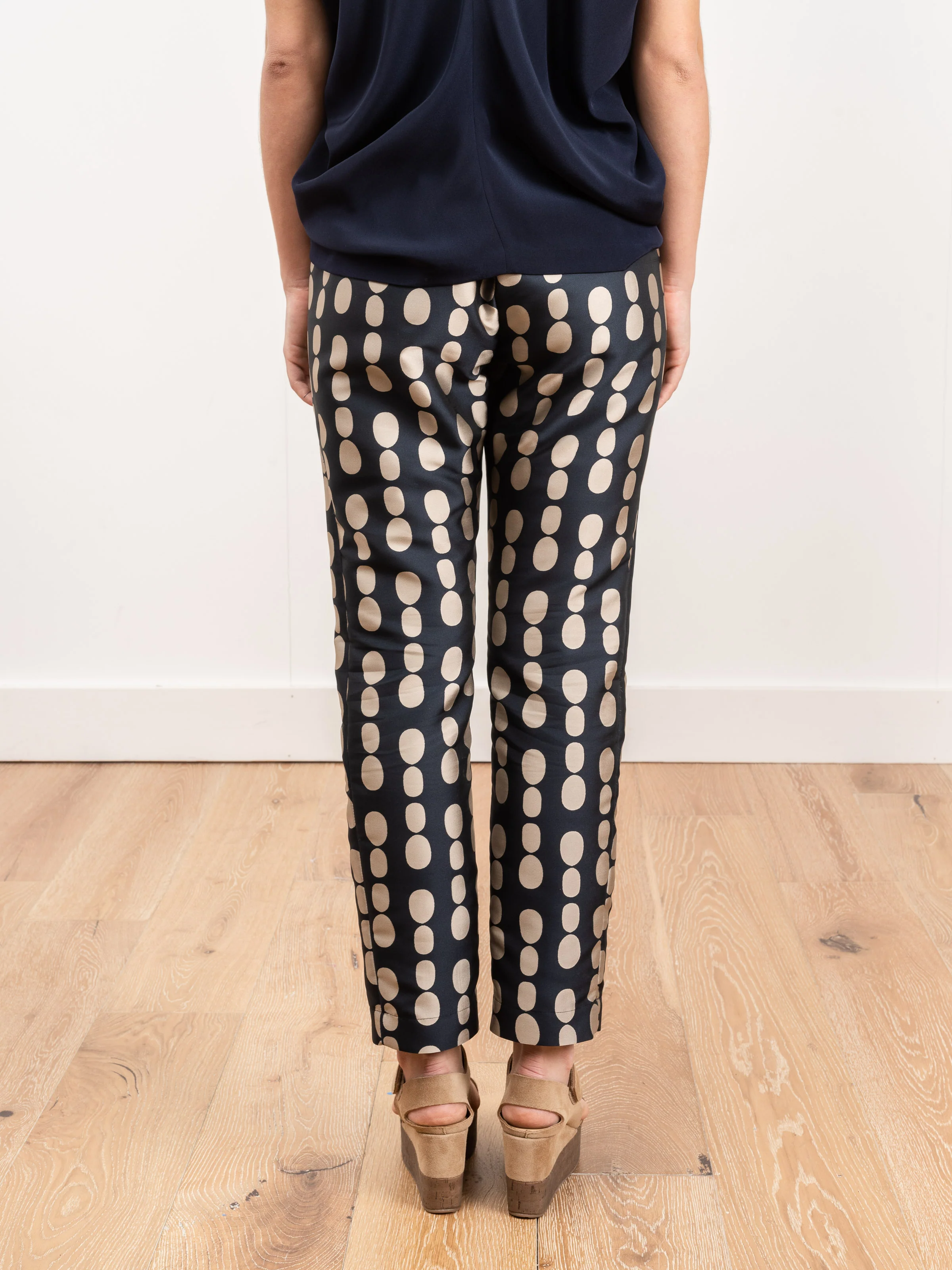 tabi print pant - ink griege - Image 3