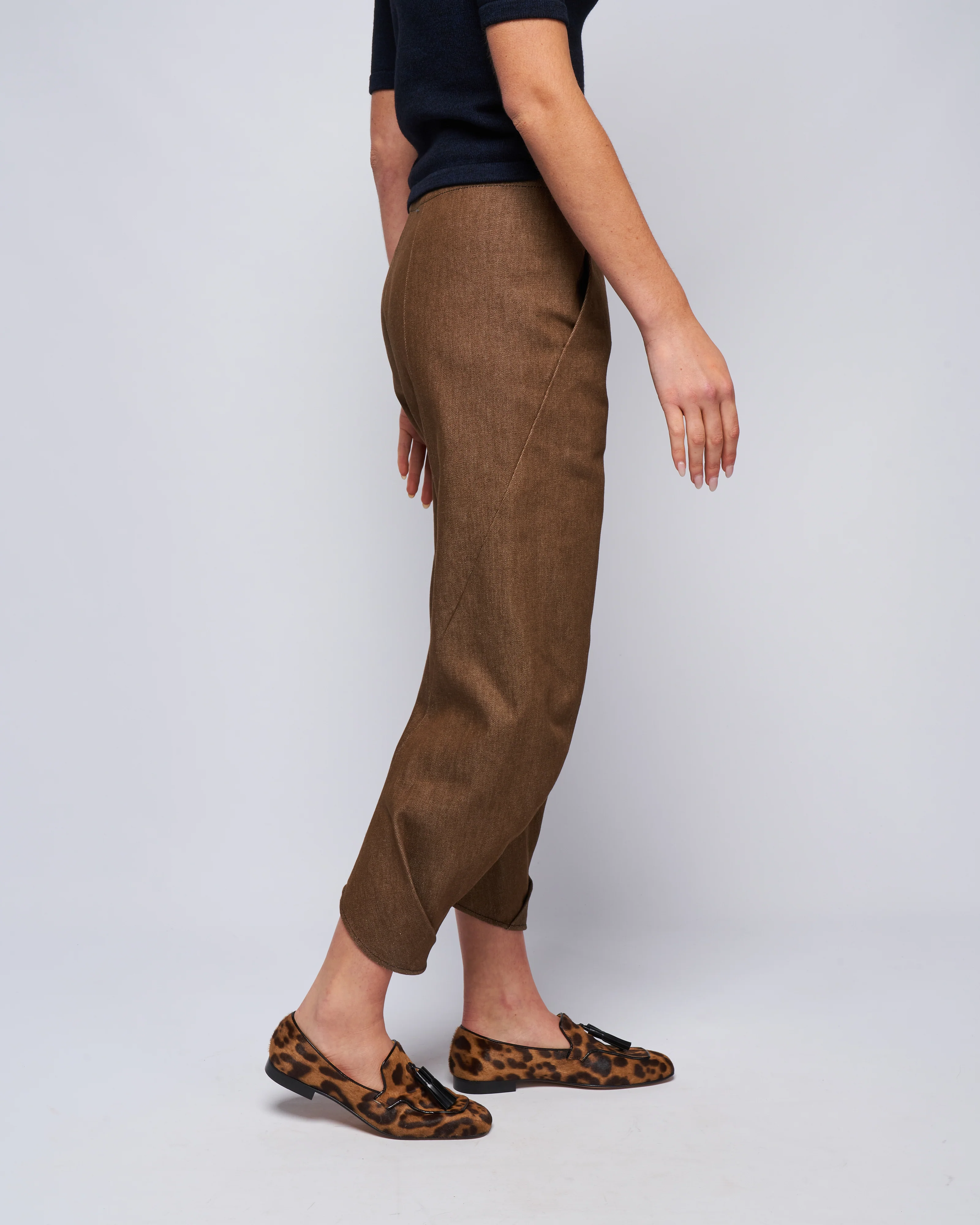 takeo pant- denim - taupe - Image 3