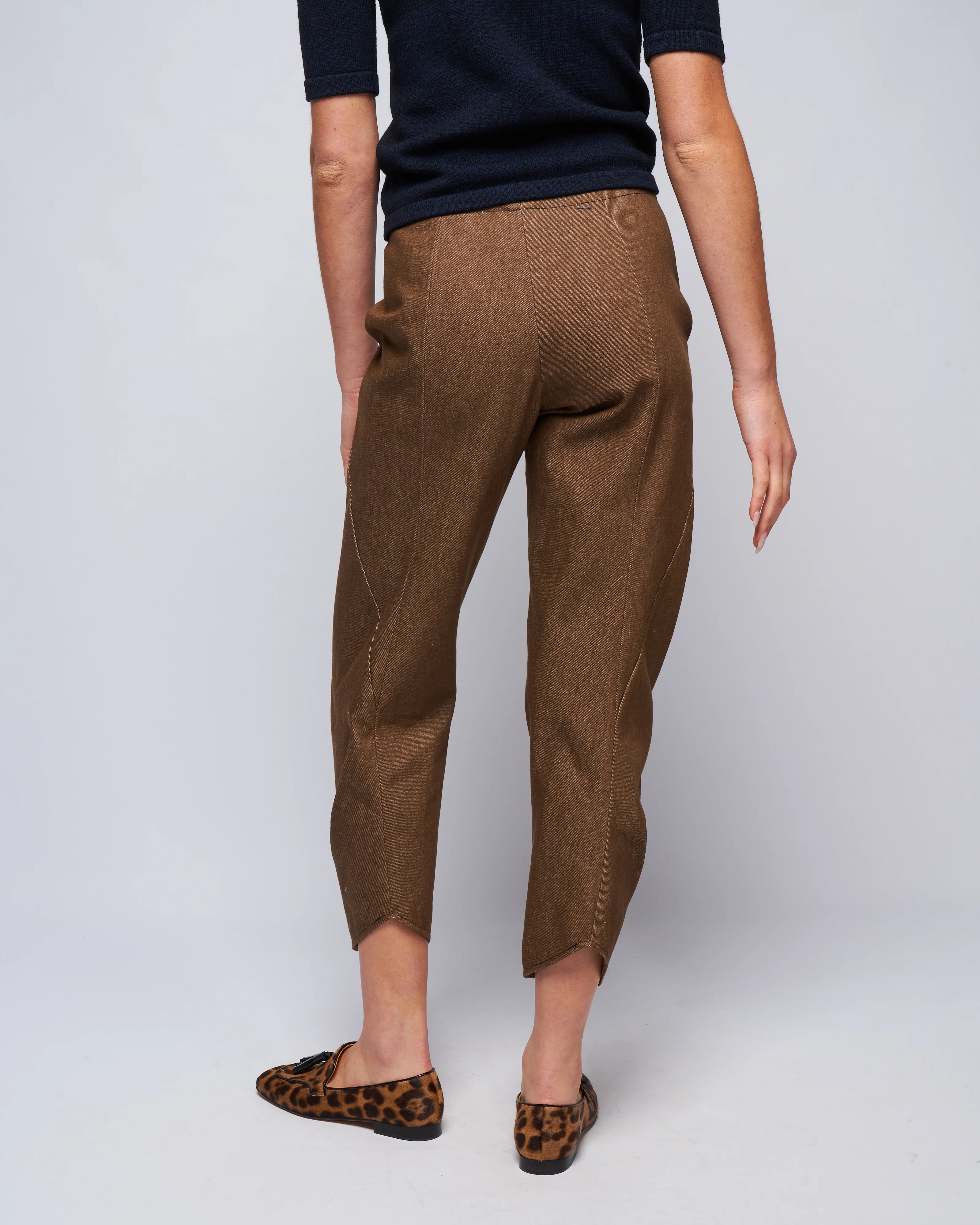 takeo pant- denim - taupe - Image 4