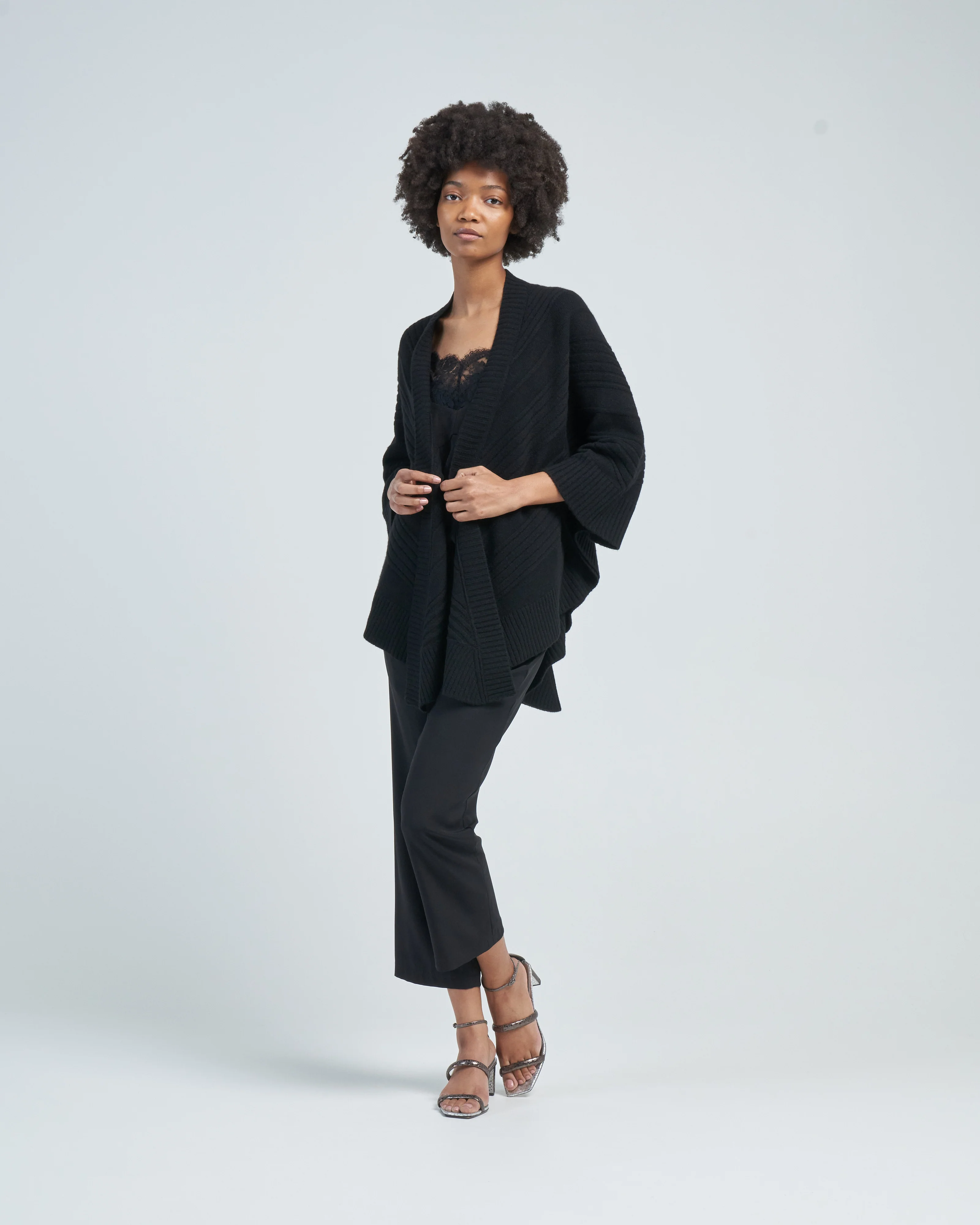 triangle cardigan