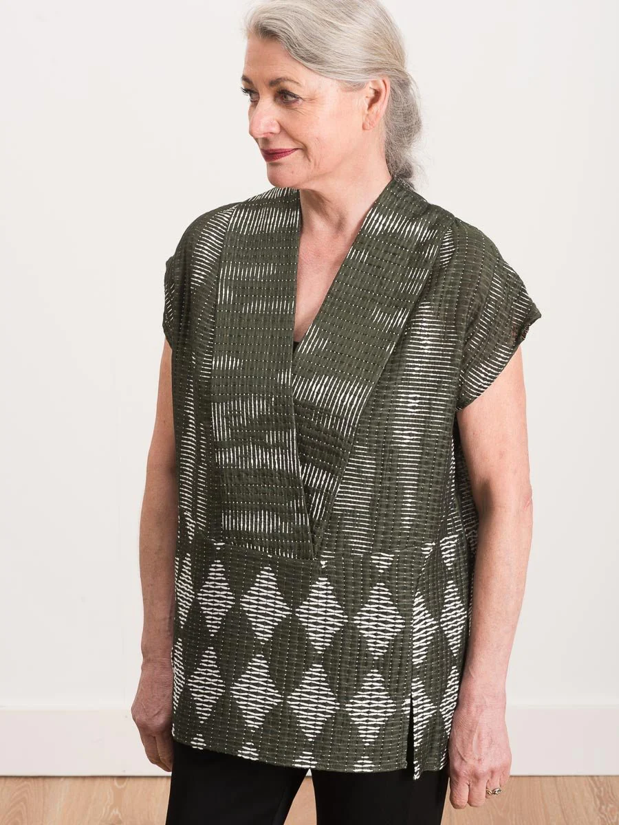 tribal gauze leah top - Image 2