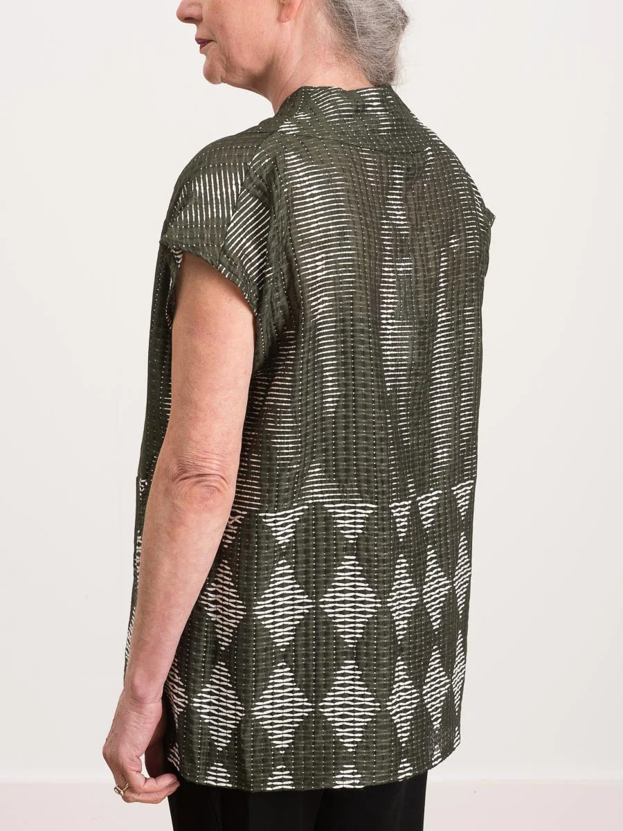 tribal gauze leah top - Image 3
