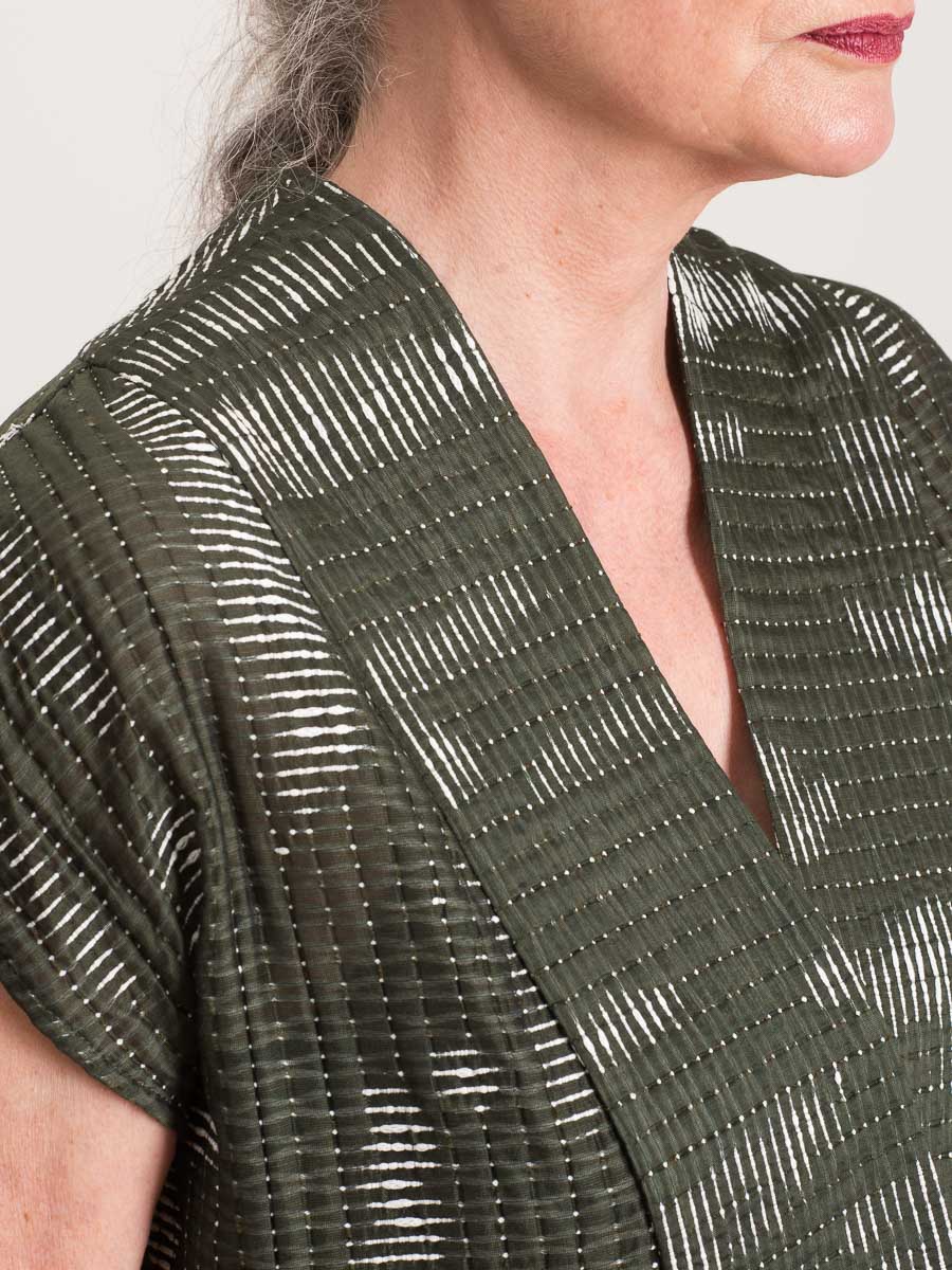 tribal gauze leah top - Image 4