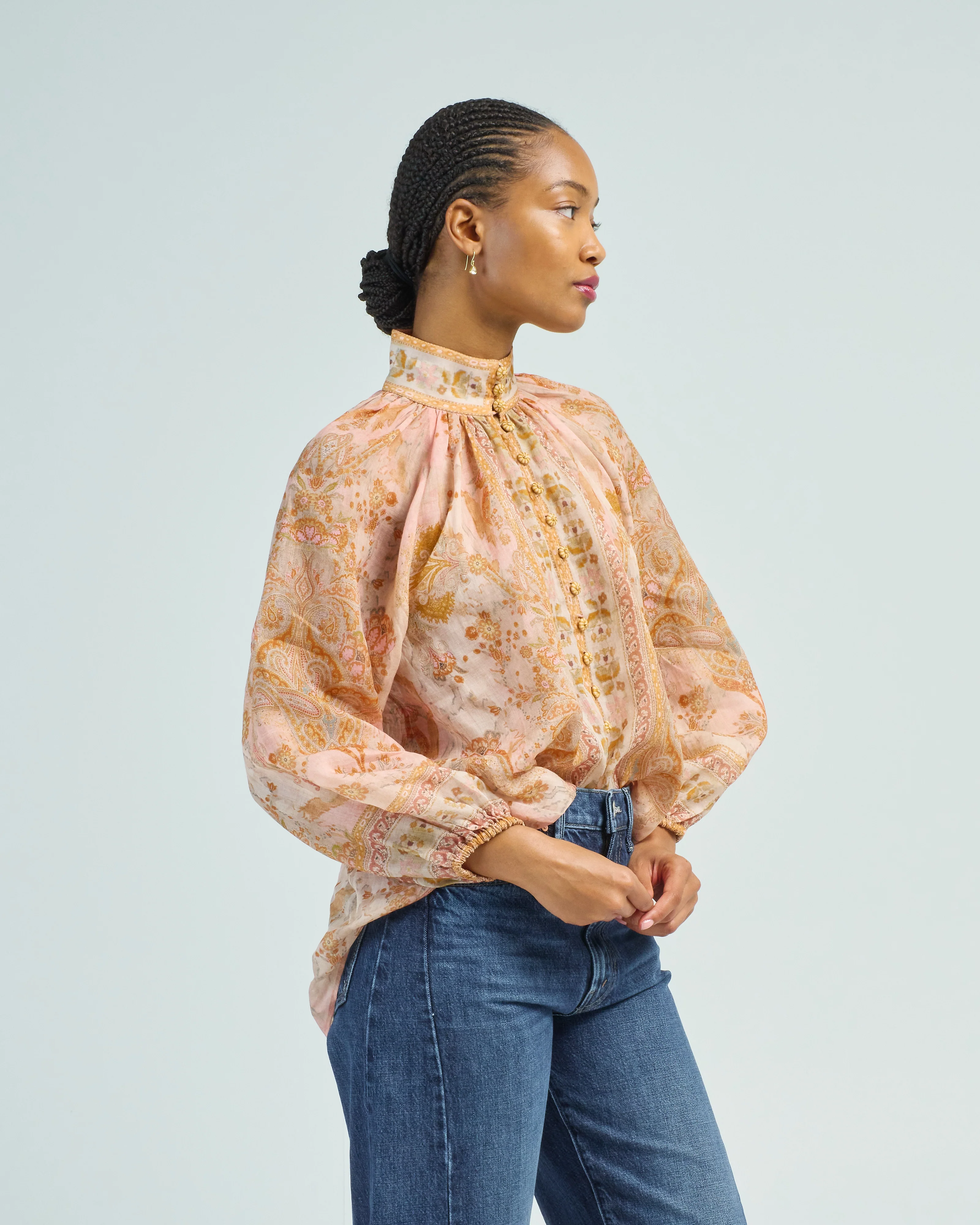 acacia billow blouse - Image 3